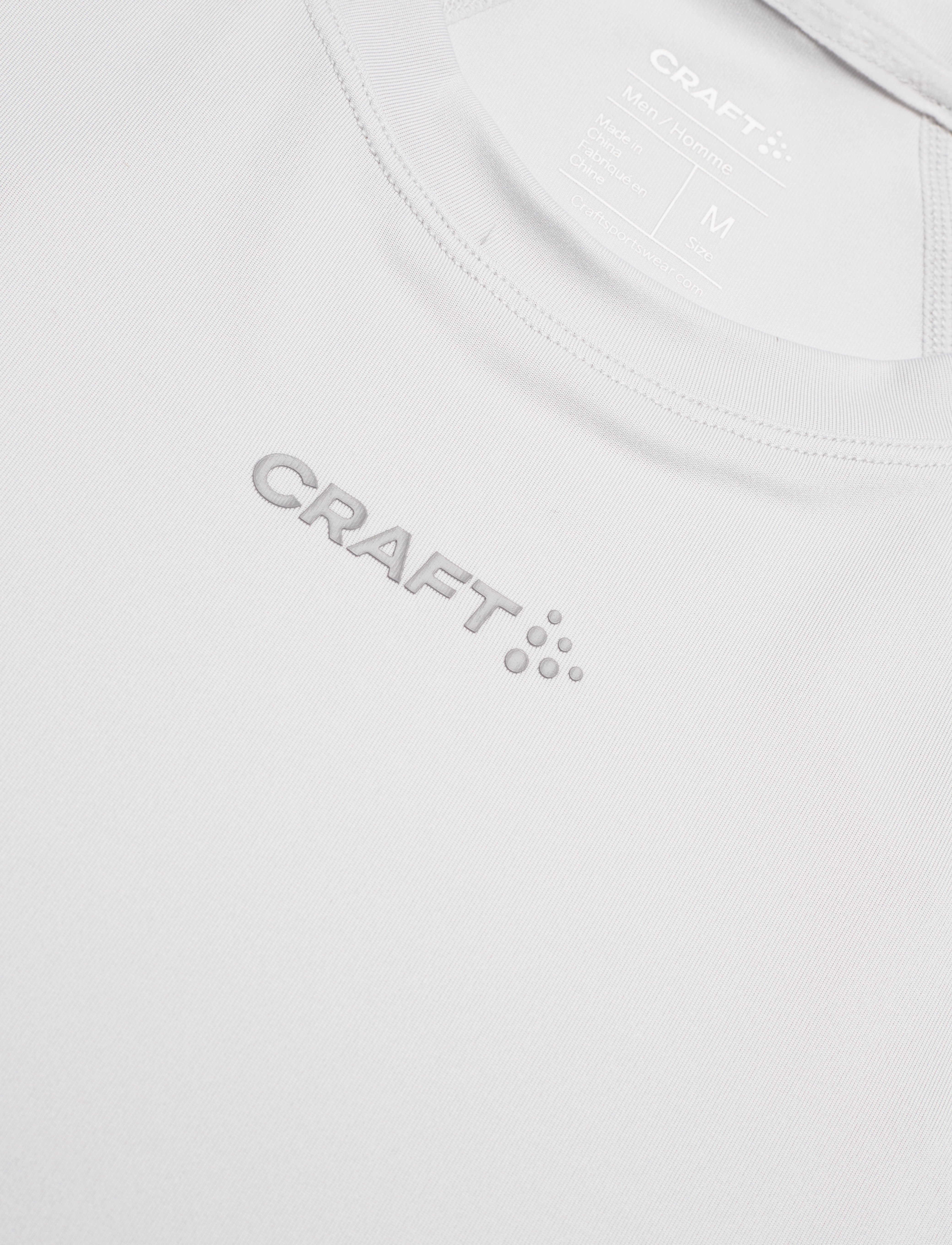 Craft - Adv Essence Ss Tee 2 M - t-shirts - cloud - 2