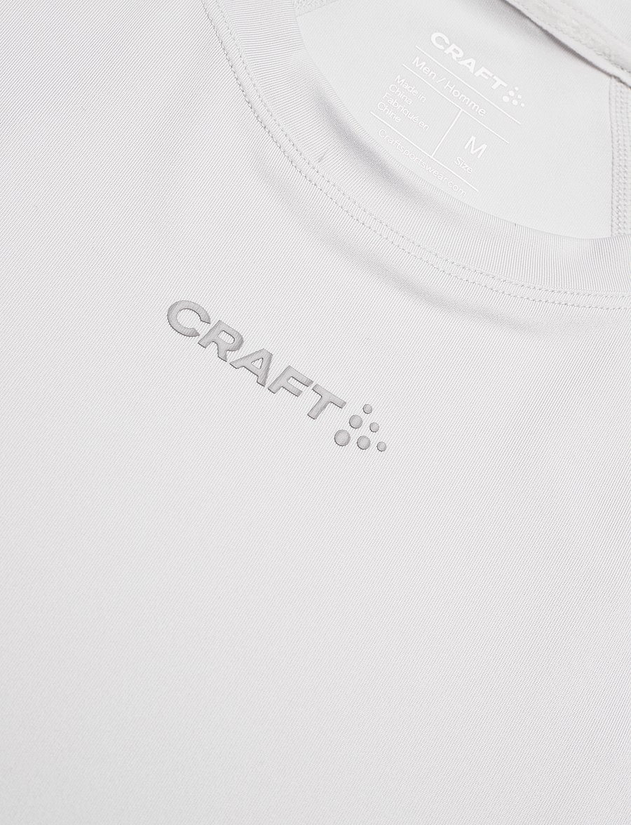 Craft - Adv Essence Ss Tee 2 M - t-shirts - cloud - 2