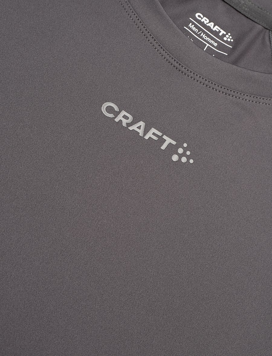 Craft - ADV ESSENCE SS TEE 2 M - t-shirts - granite - 2