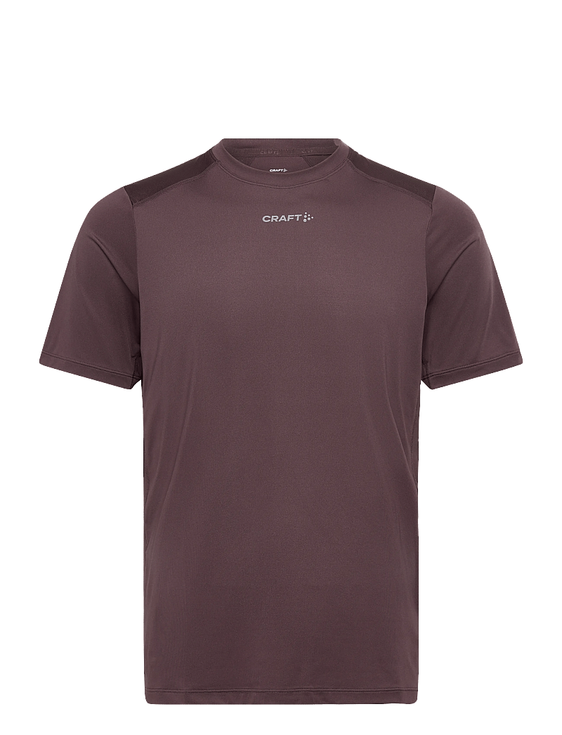 Craft - ADV ESSENCE SS TEE 2 M - t-shirts - prune - 0