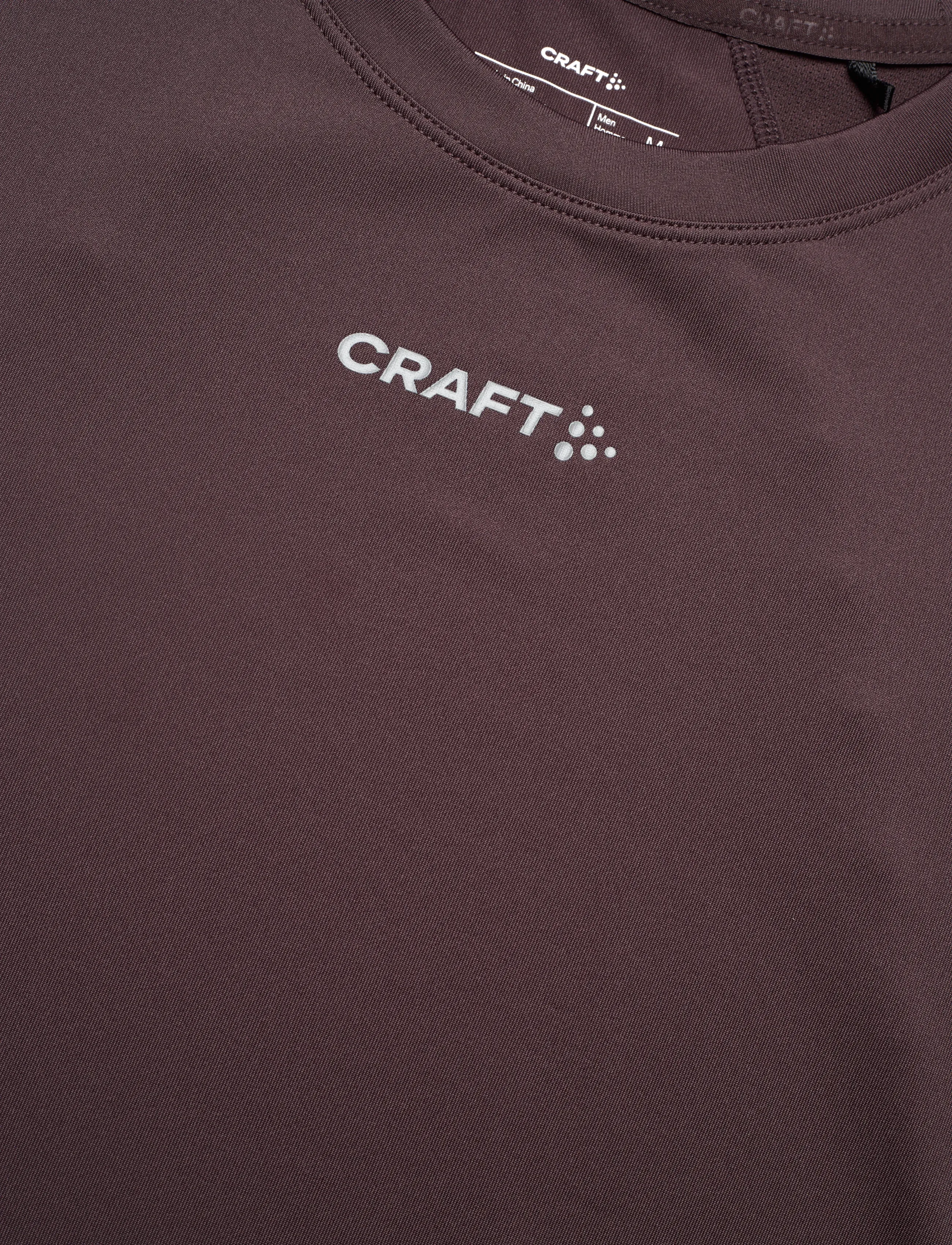Craft - Adv Essence Ss Tee 2 M - marškinėliai - prune - 2