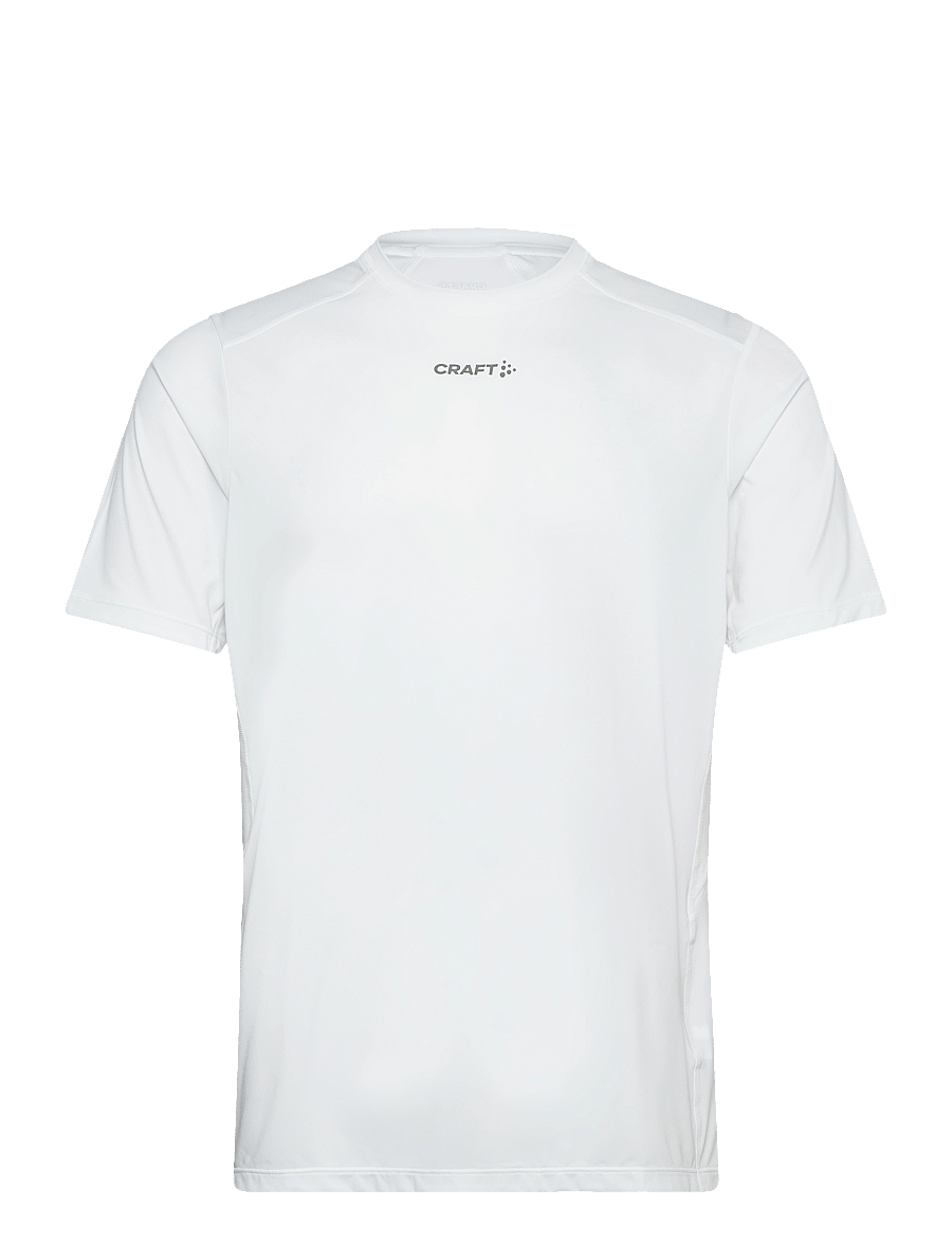 Craft - Adv Essence Ss Tee 2 M - t-shirts - white - 0