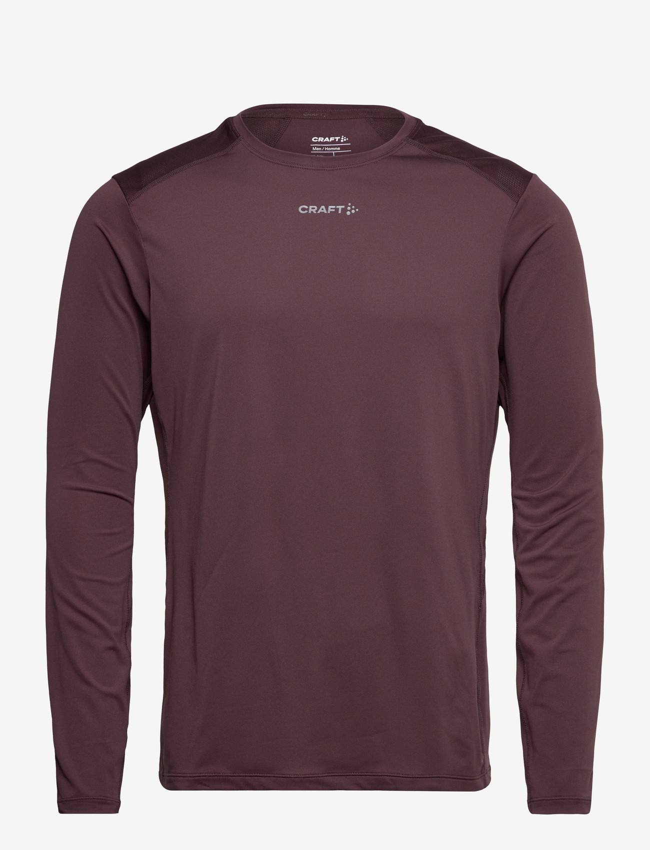 Craft - ADV ESSENCE LS TEE 2 M - långärmade tröjor - prune - 0
