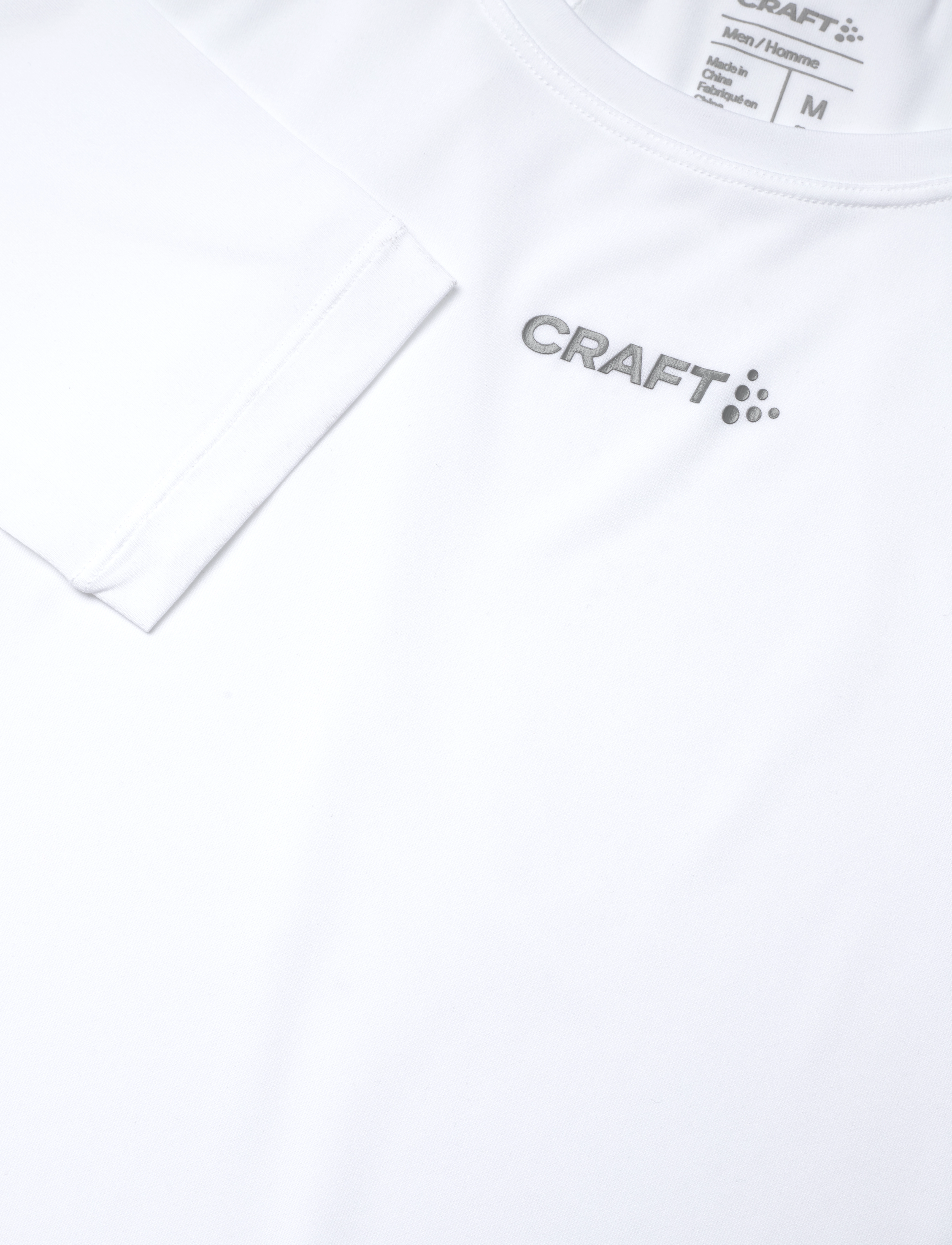Craft - Adv Essence Ls Tee 2 M - zemākās cenas - white - 2