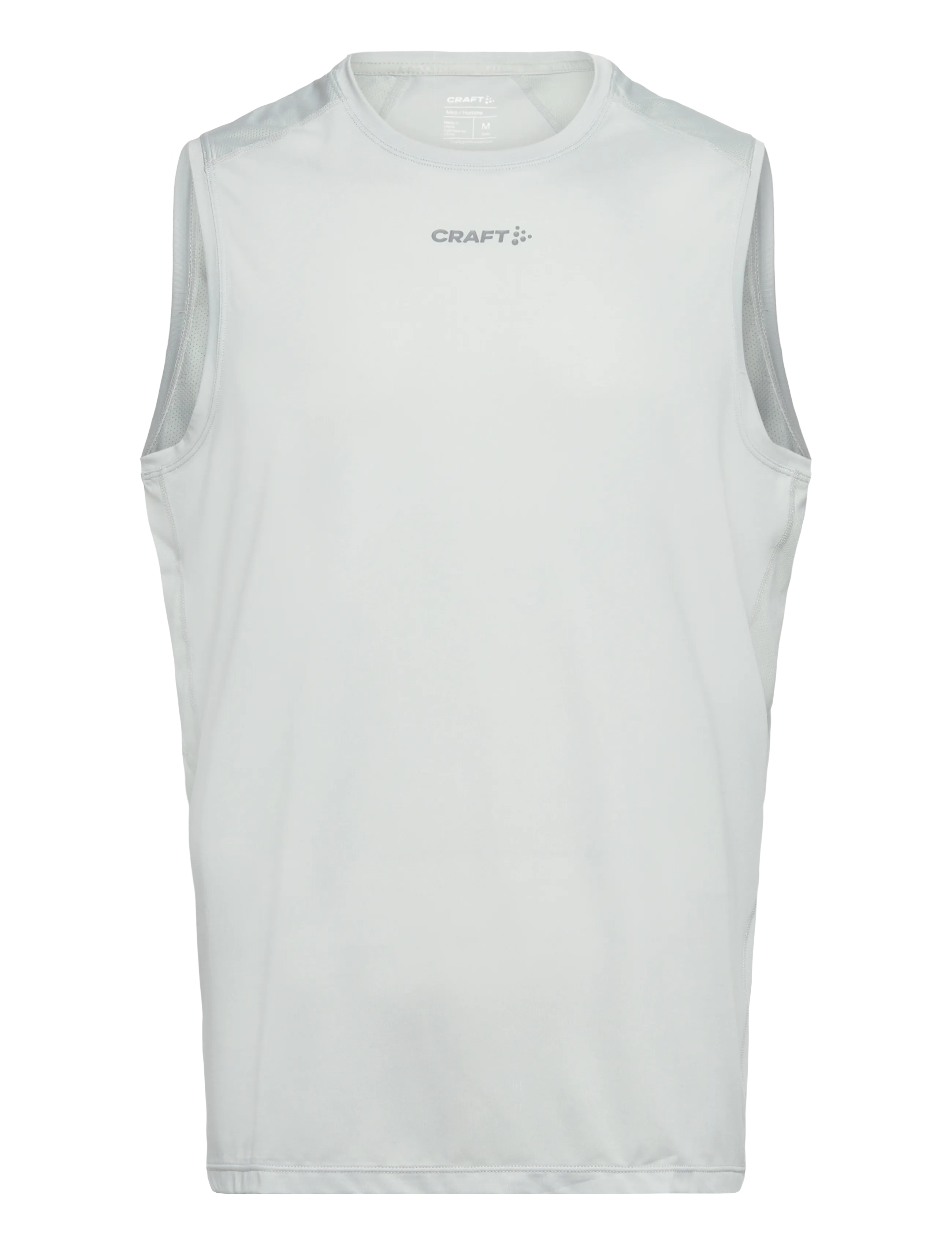 Craft Adv Essence Sl Tee 2 M - Oberteile & T-Shirts - CLOUD / grey