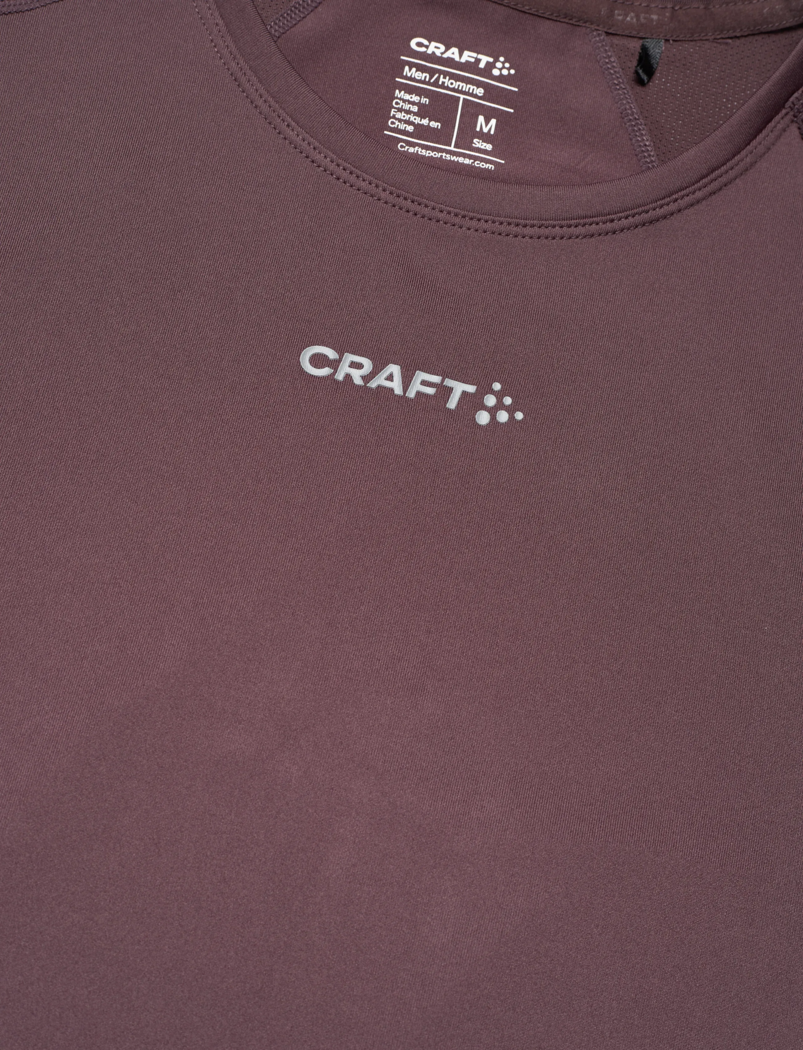 Craft - ADV ESSENCE SL TEE 2 M - Õlapaeltega pluusid - prune - 2