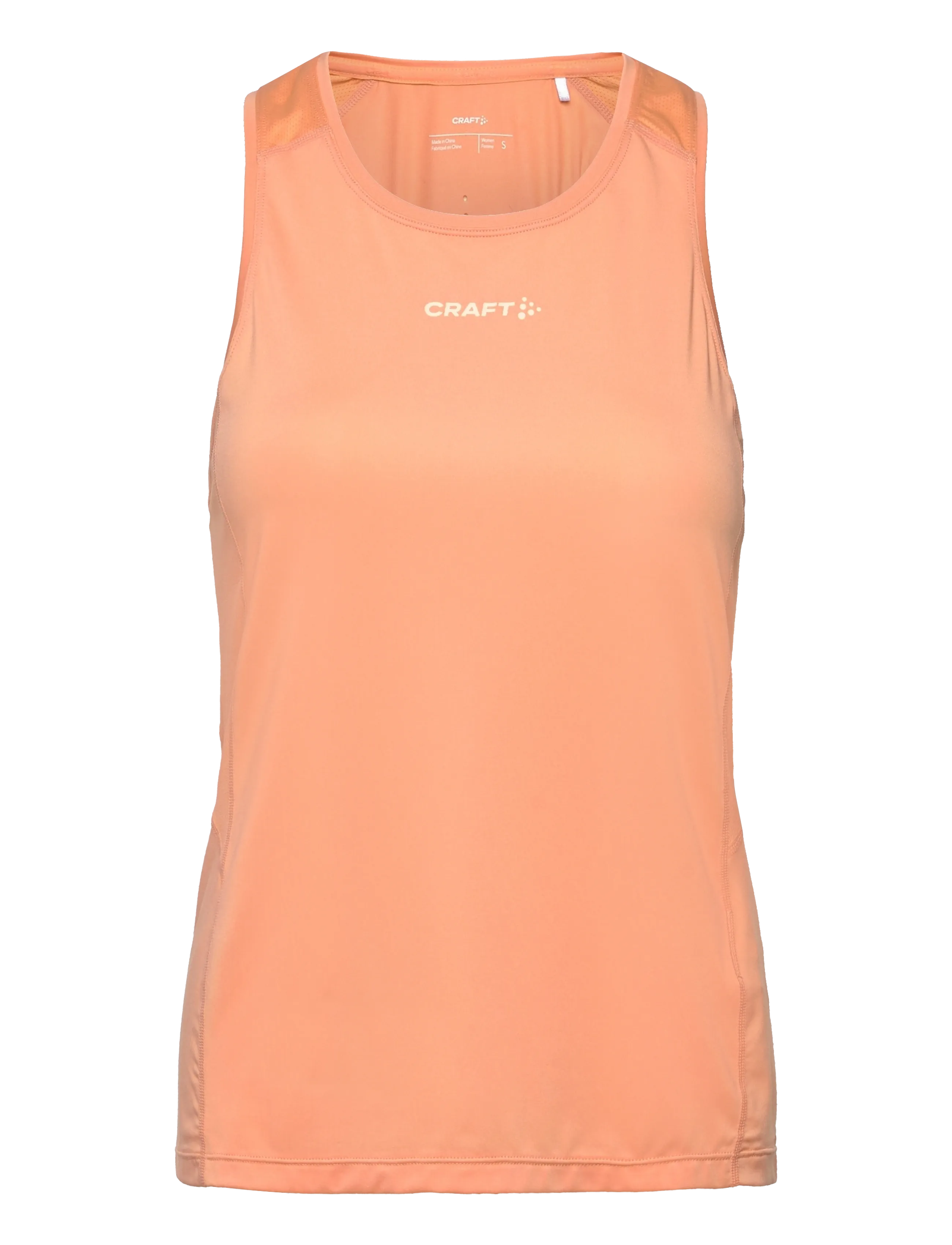 Craft Adv Essence Singlet 2 W, Kvinder, Træningssinglet, Koral, Str: M