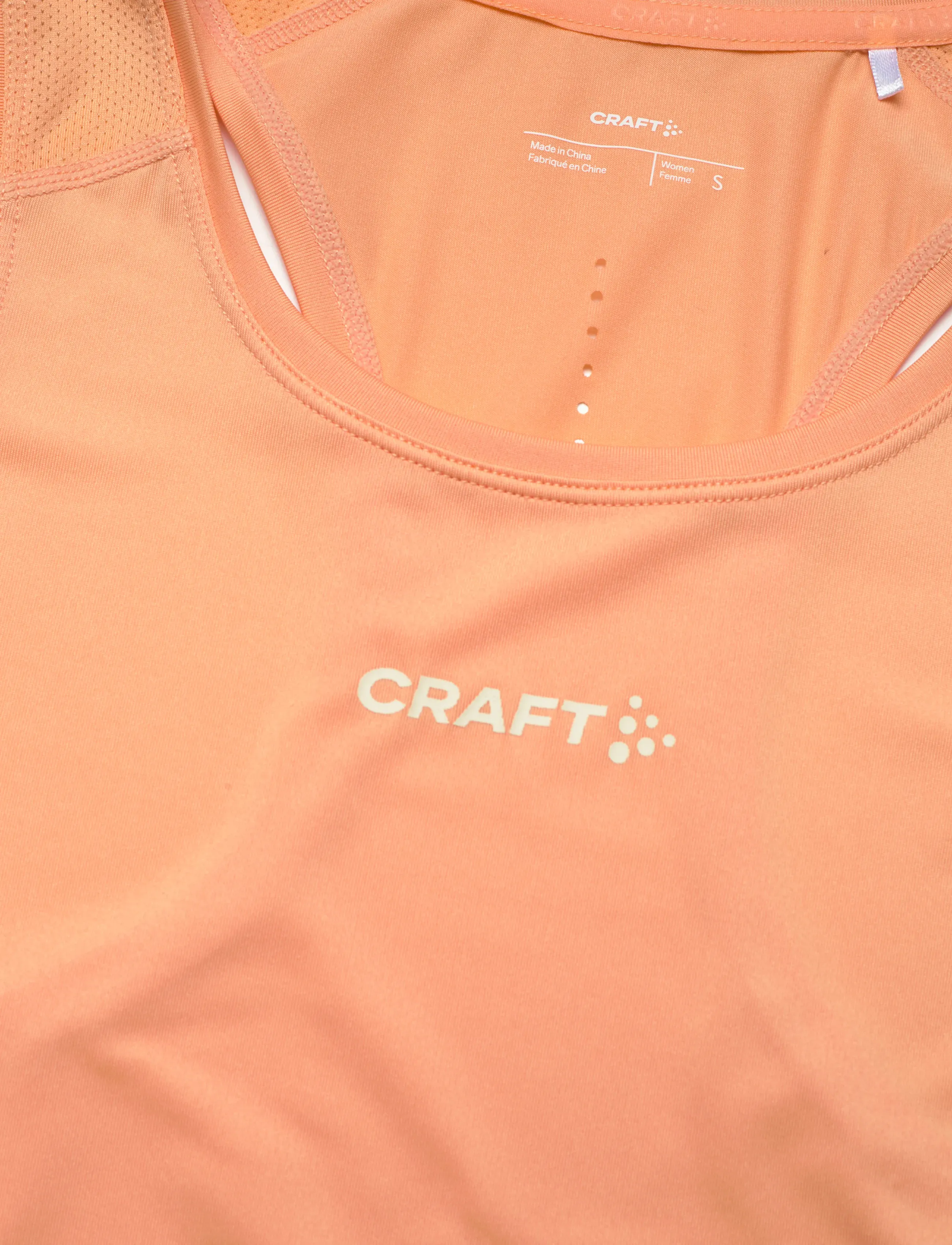Craft - Adv Essence Singlet 2 W - tank tops - apricot - 2