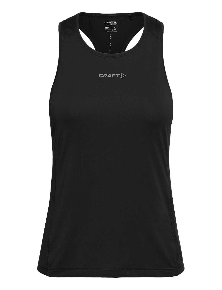 Craft - ADV ESSENCE SINGLET 2 W - tanktops - black - 0