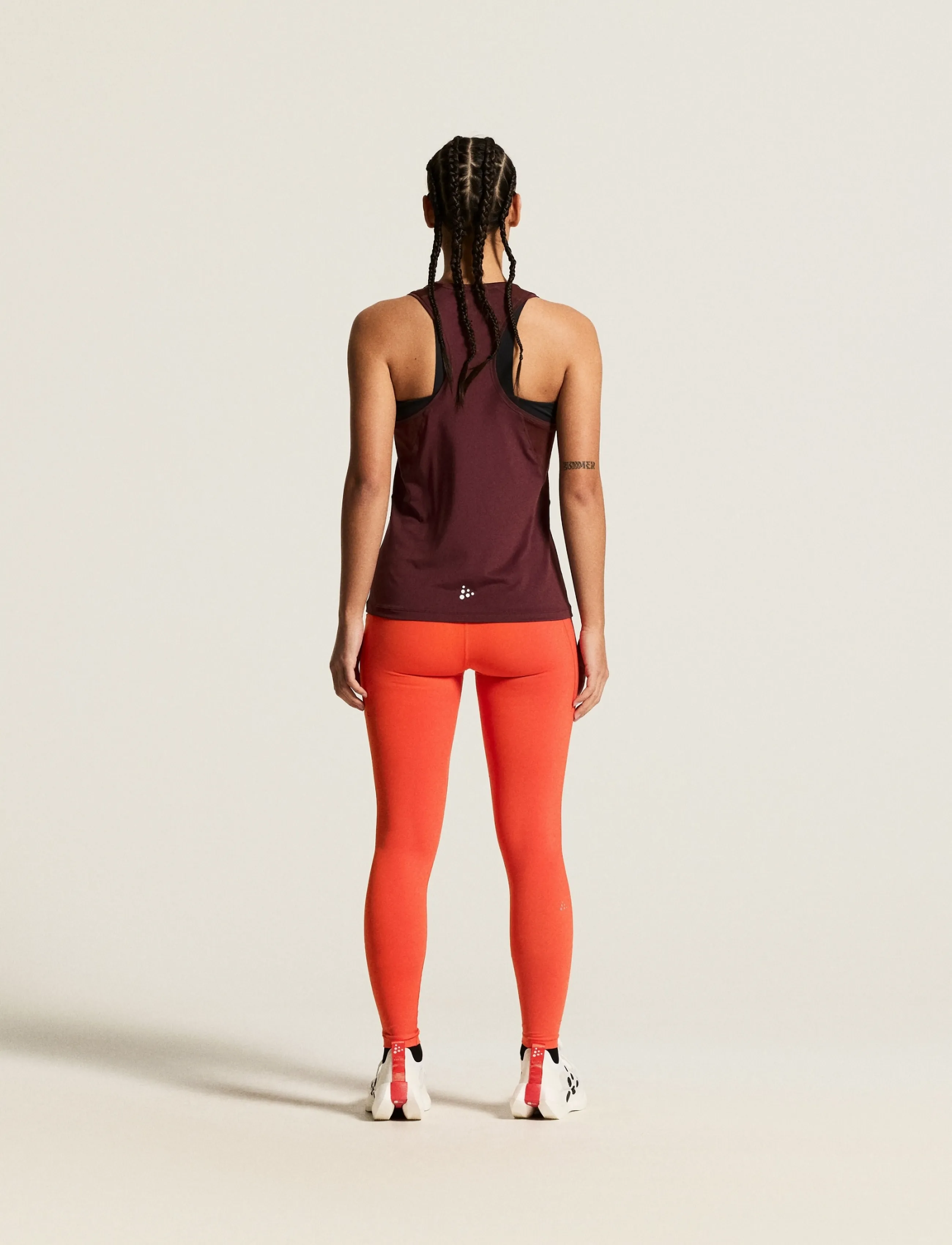 Craft - ADV ESSENCE SINGLET 2 W - tanktops - dk fig - 3