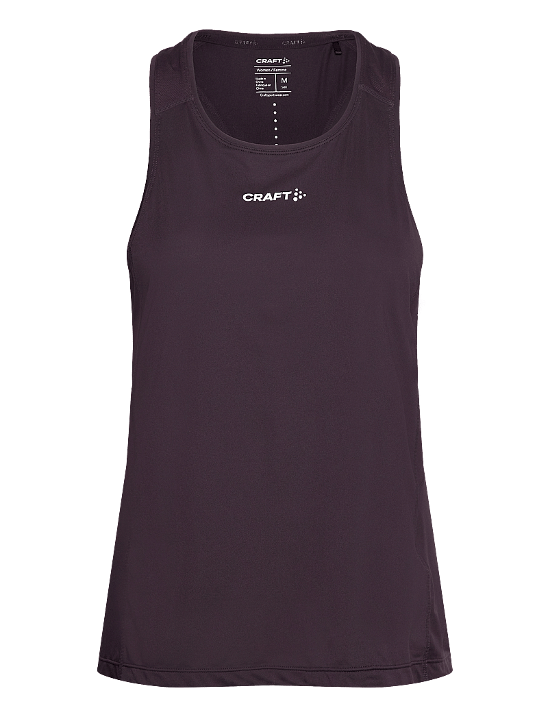 Craft - ADV ESSENCE SINGLET 2 W - tanktops - dk plum - 0