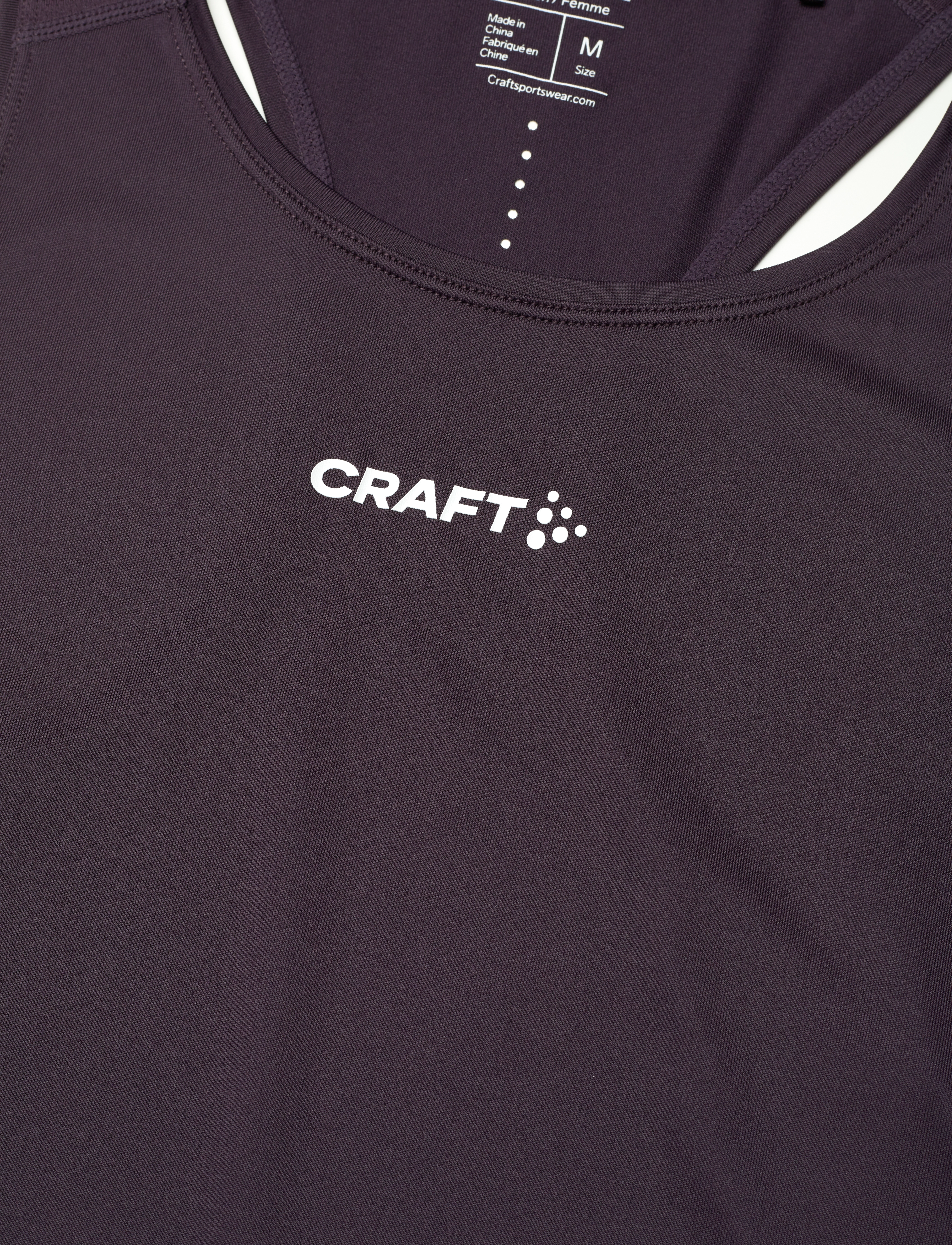 Craft - Adv Essence Singlet 2 W - tank tops - dk plum - 2