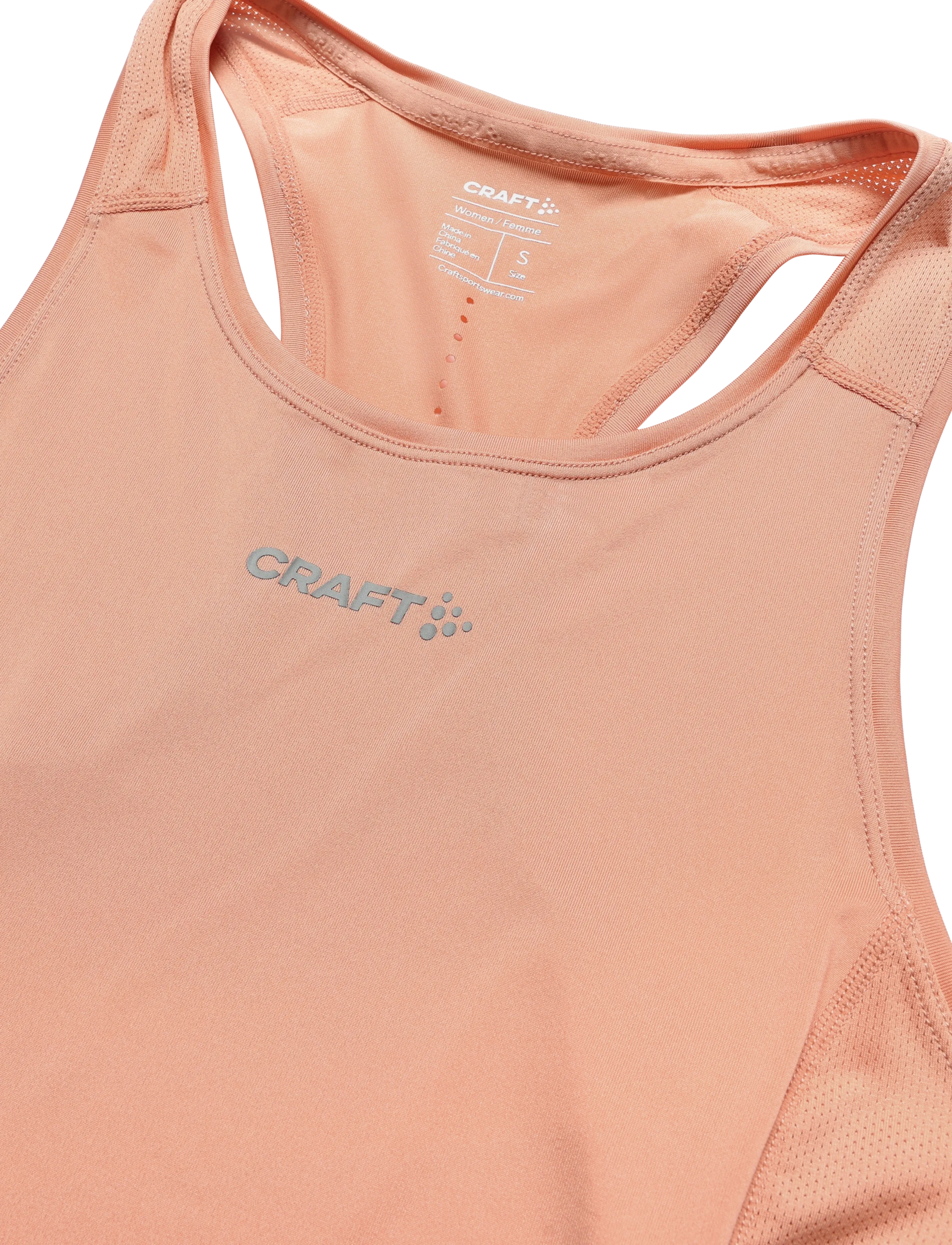 Craft - ADV ESSENCE SINGLET 2 W - tank tops - light syrup - 2
