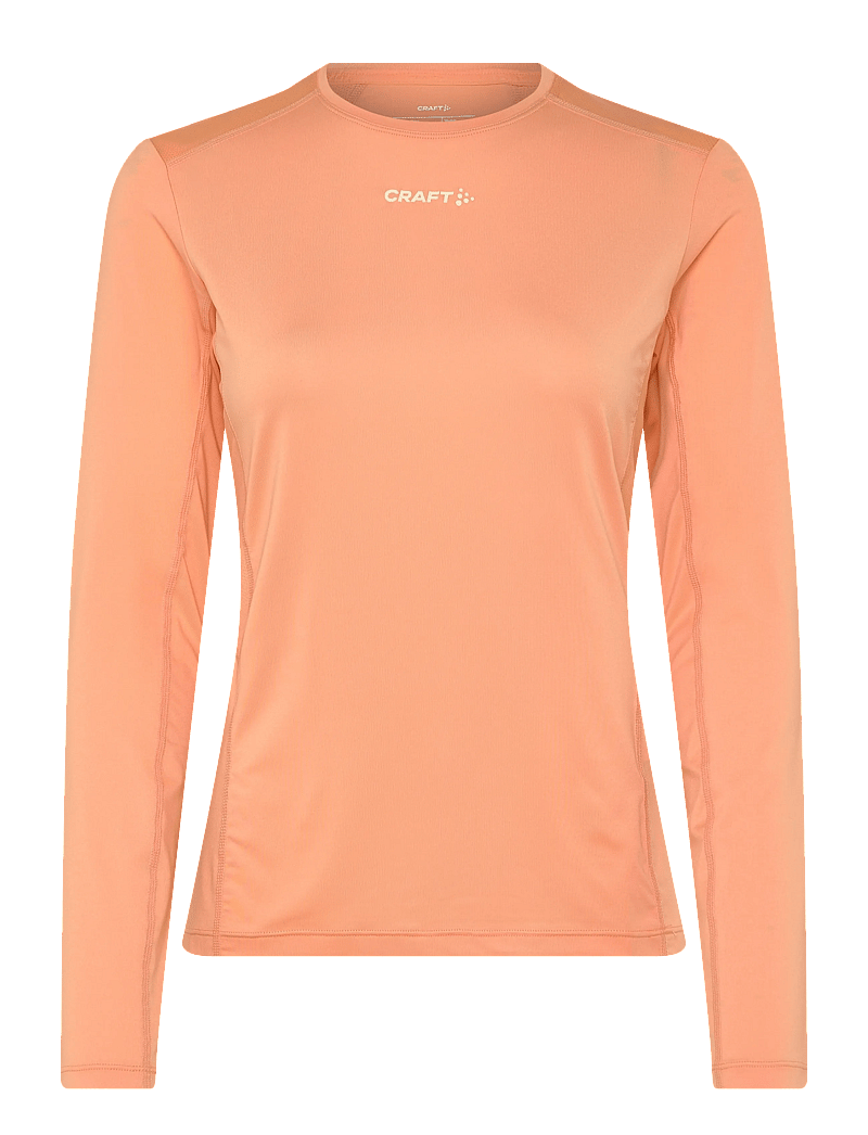 Craft - Adv Essence Ls Tee 2 W - langærmede t-shirts - apricot - 0