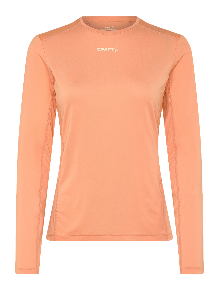 Craft - Adv Essence Ls Tee 2 W - langarmshirts - apricot - 0