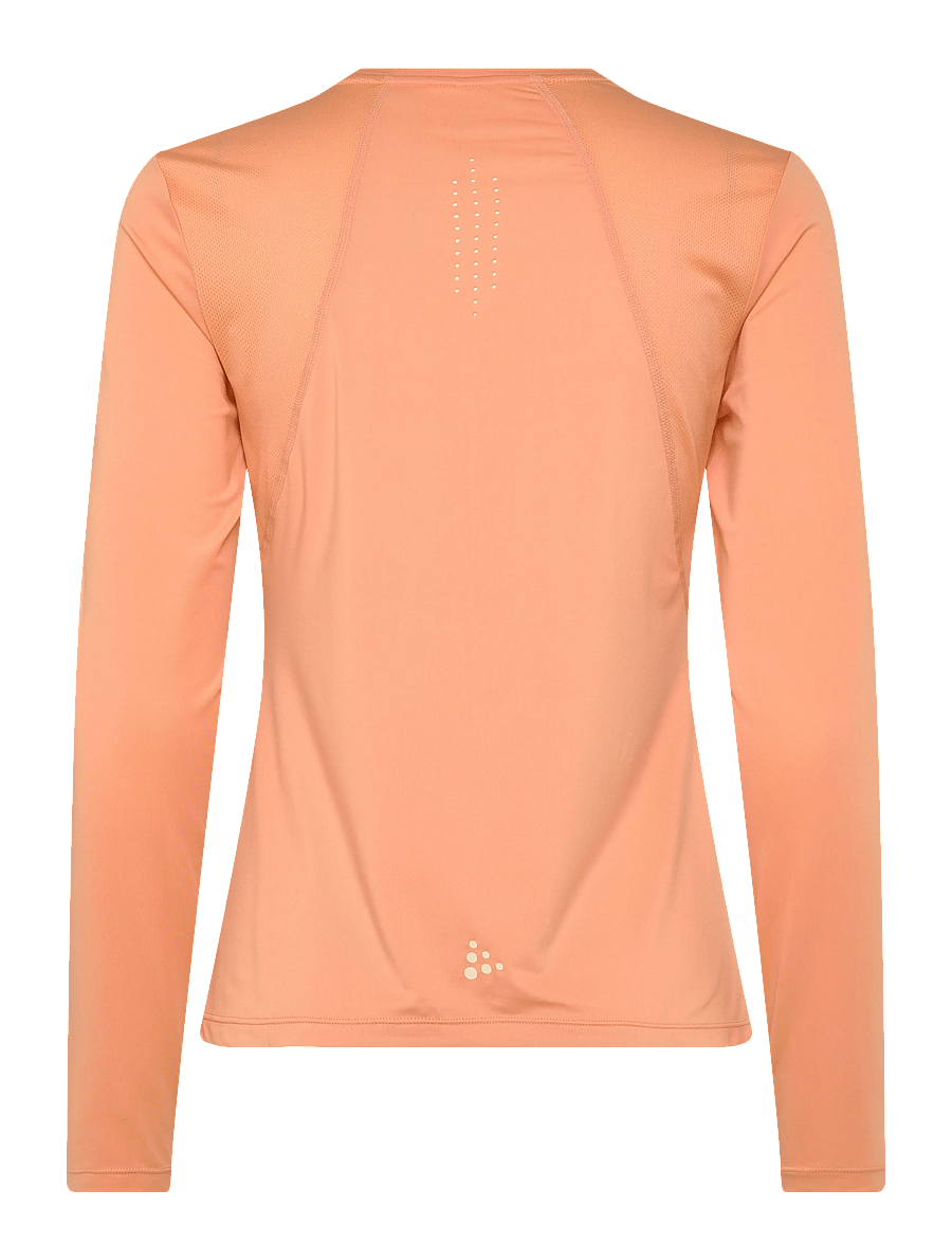 Craft - Adv Essence Ls Tee 2 W - langarmshirts - apricot - 1