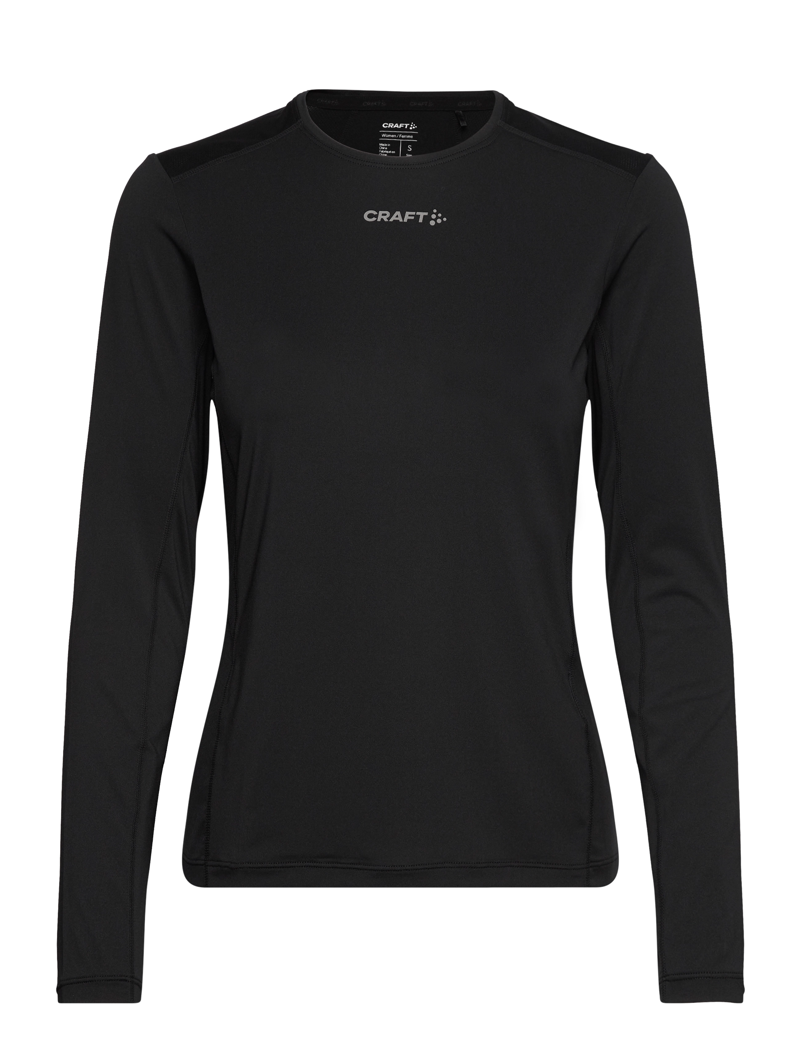 CRAFT Adv Essence Ls Tee 2 W Schwarz - M - Damen
