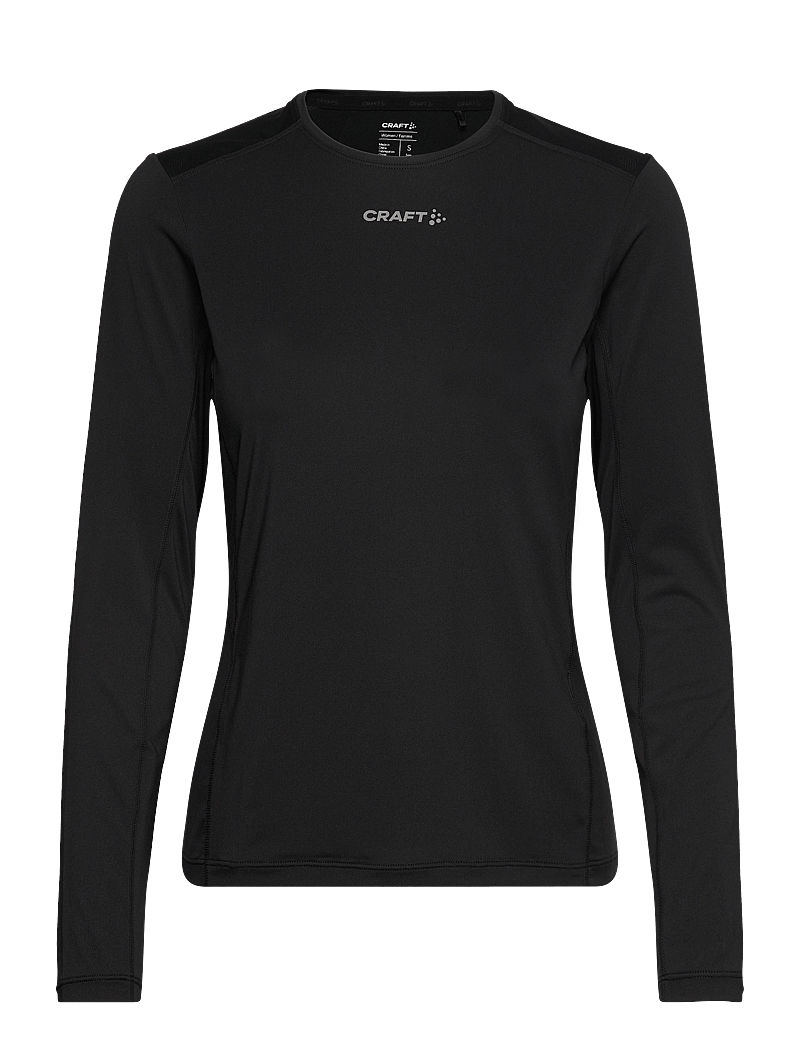 Craft - ADV ESSENCE LS TEE 2 W - langærmede t-shirts - black - 1