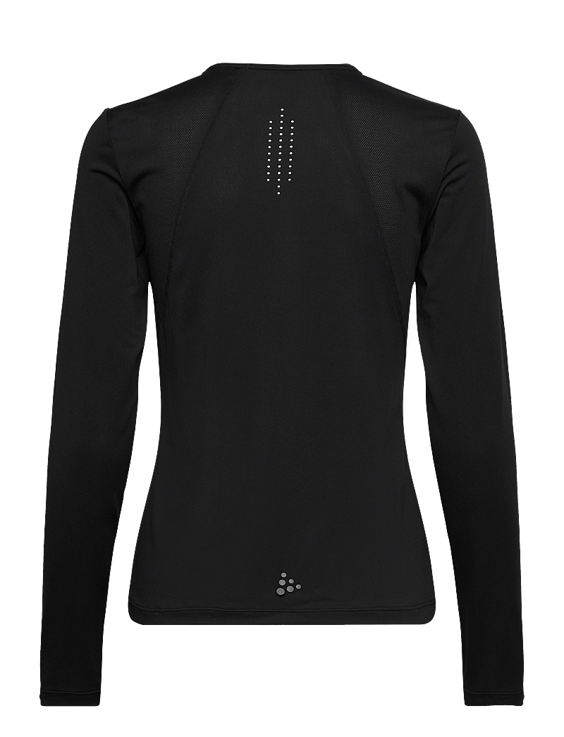Craft - ADV ESSENCE LS TEE 2 W - langærmede t-shirts - black - 2