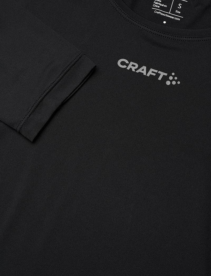 Craft - ADV ESSENCE LS TEE 2 W - langærmede t-shirts - black - 5