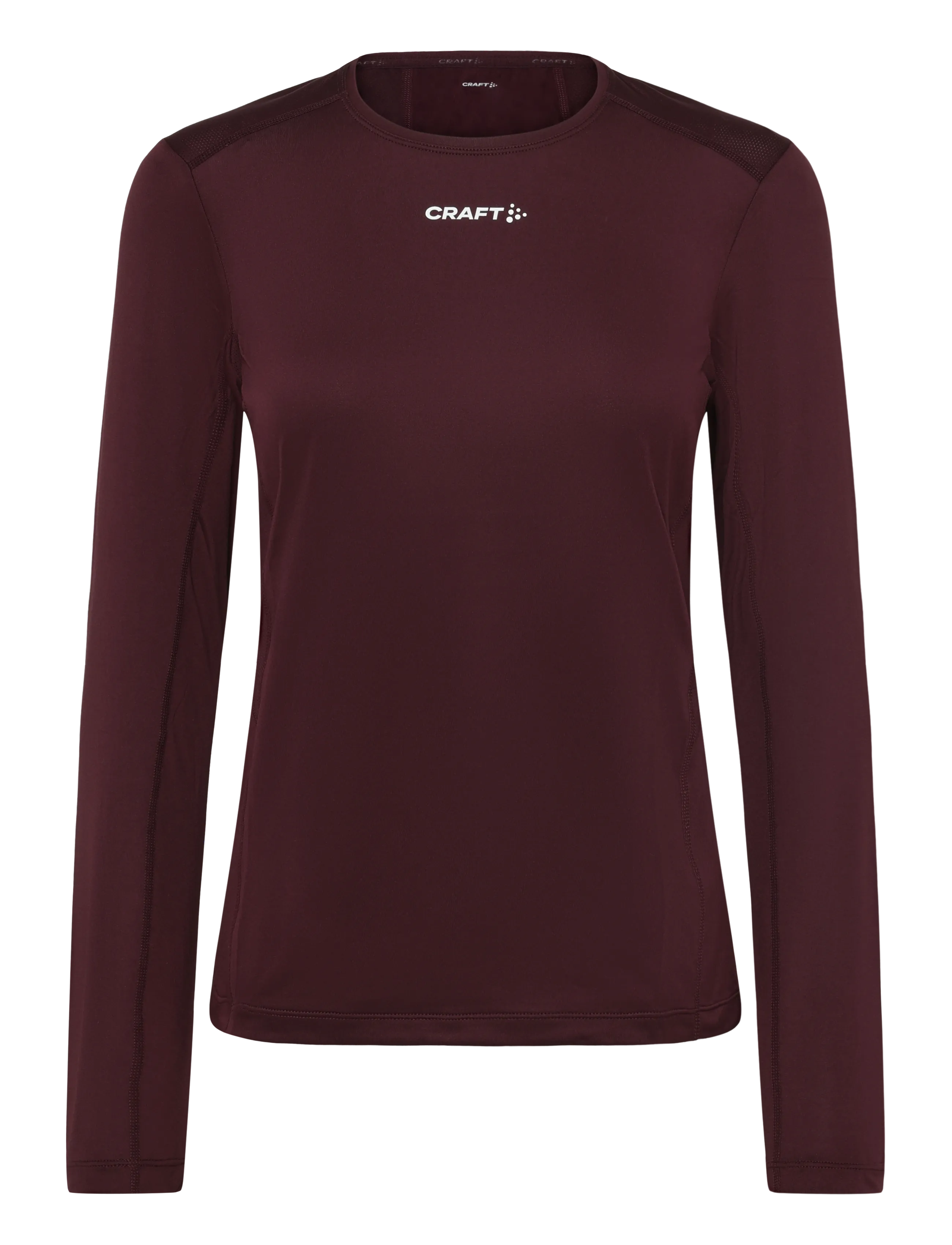 Craft ADV ESSENCE LS TEE 2 W - Craft - DK FIG / burgundy