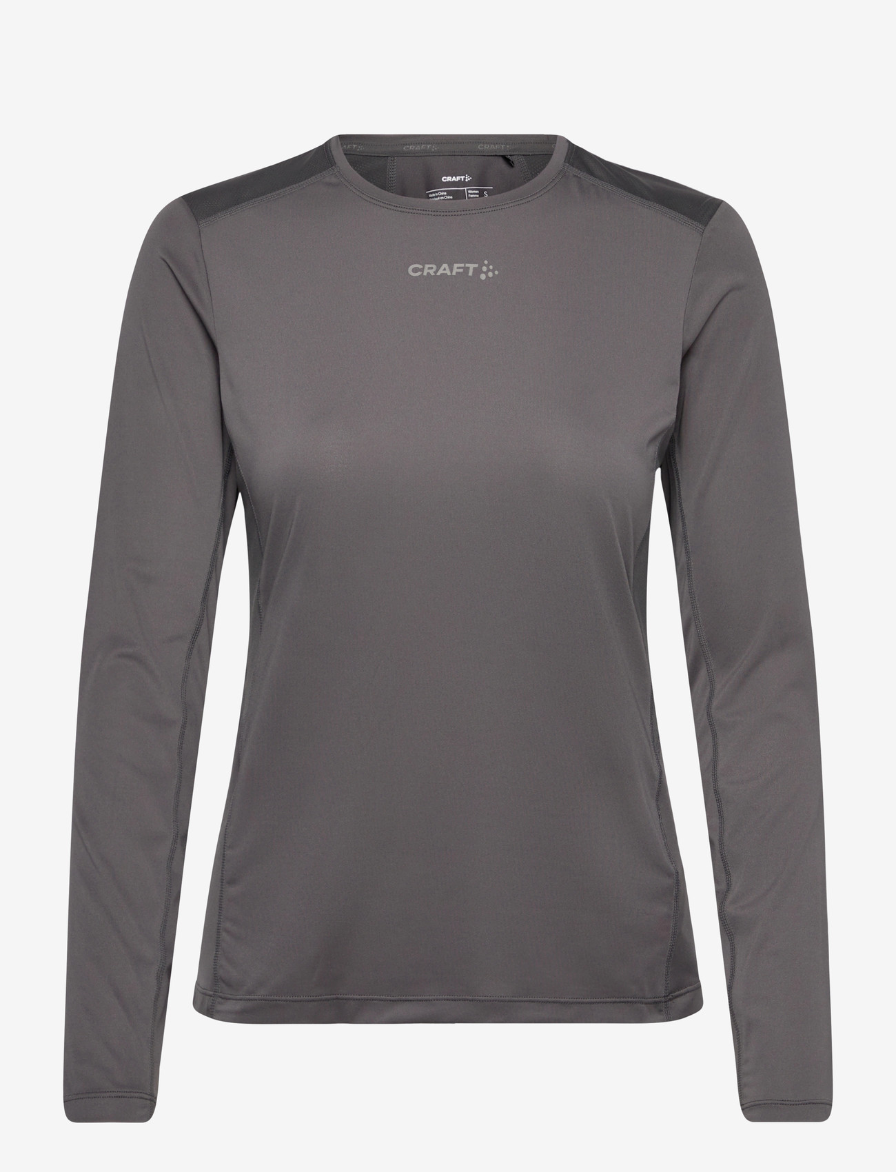 Craft - Adv Essence Ls Tee 2 W - langærmede t-shirts - granite - 0