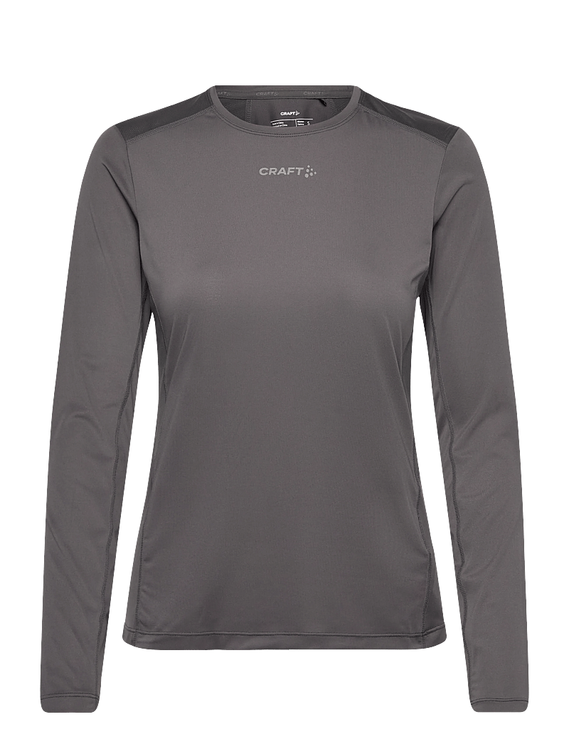Craft - Adv Essence Ls Tee 2 W - langærmede t-shirts - granite - 0
