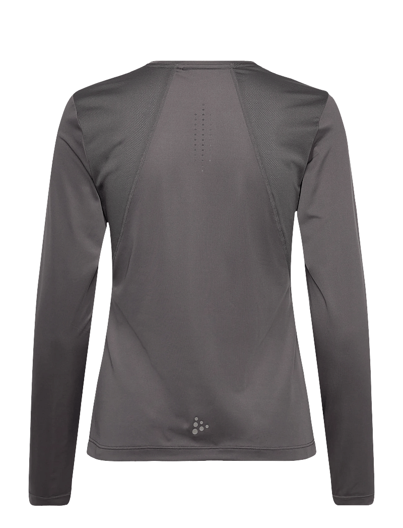 Craft - Adv Essence Ls Tee 2 W - langærmede t-shirts - granite - 1