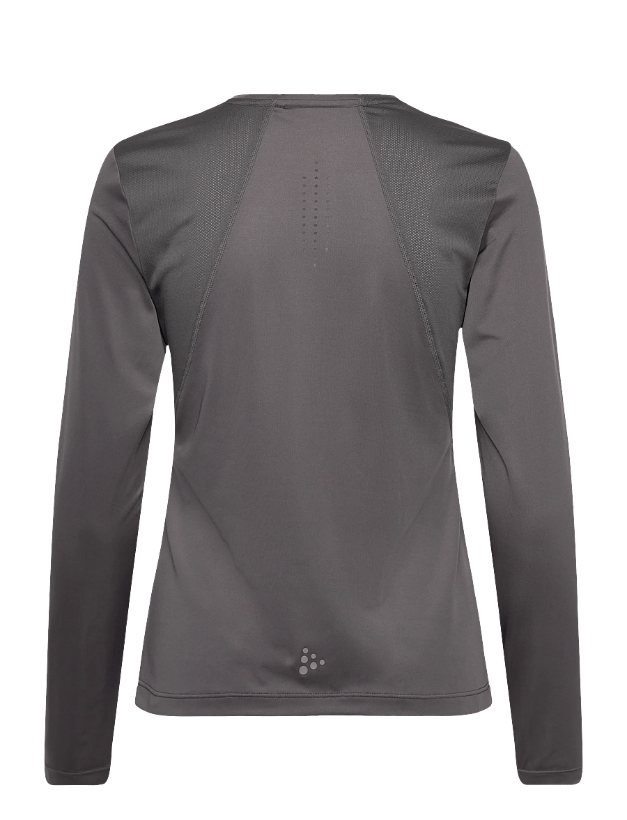 Craft - Adv Essence Ls Tee 2 W - langarmshirts - granite - 1