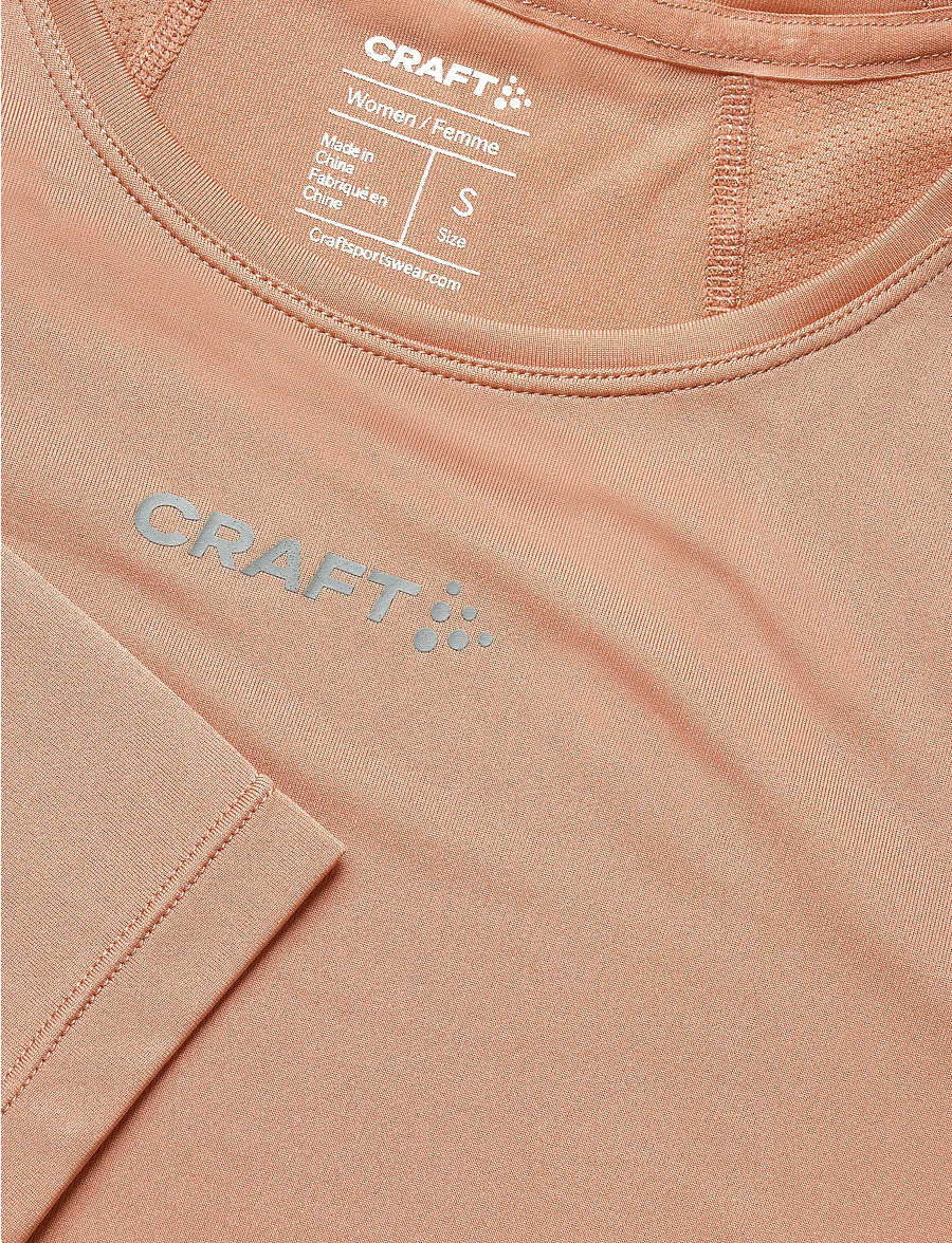 Craft - ADV ESSENCE LS TEE 2 W - langarmshirts - light syrup - 2