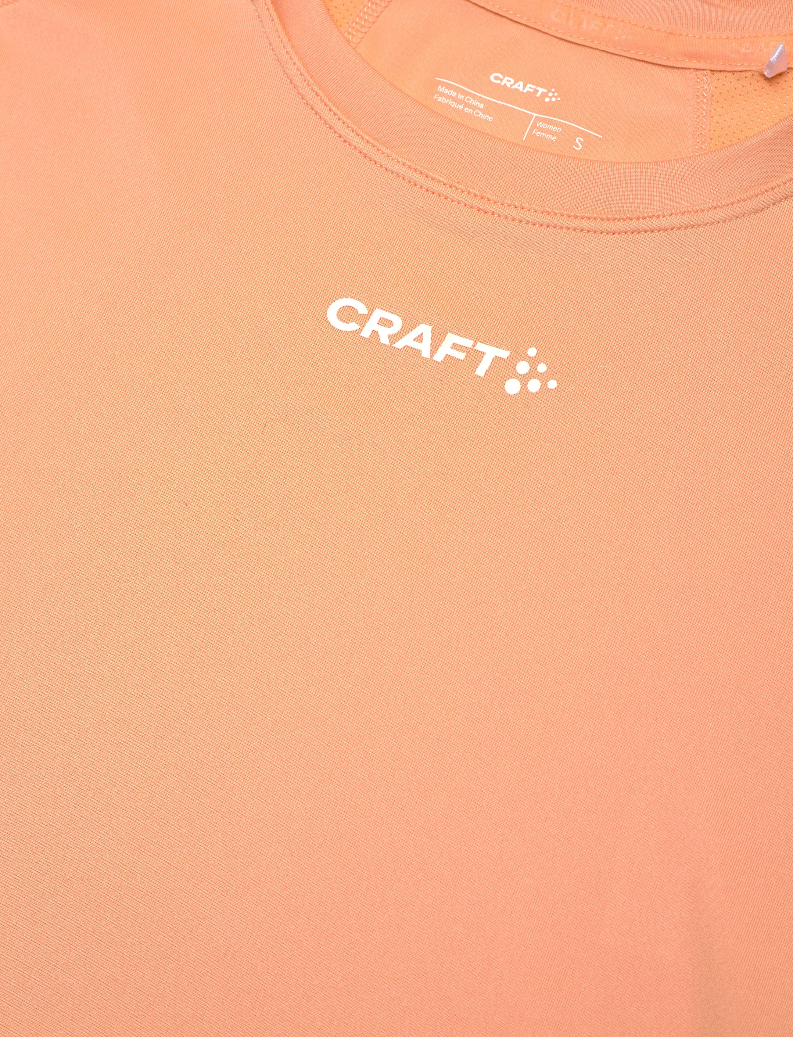 Craft - Adv Essence Ss Tee 2 W - t-shirts - apricot - 2