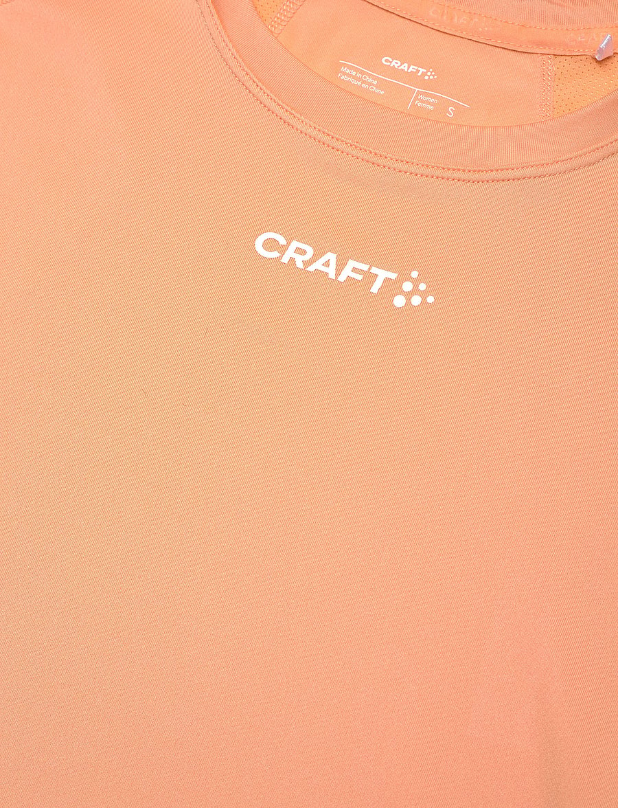 Craft - Adv Essence Ss Tee 2 W - t-shirts - apricot - 2