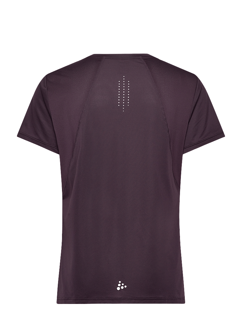 Craft - ADV ESSENCE SS TEE 2 W - t-shirts - dk plum - 1
