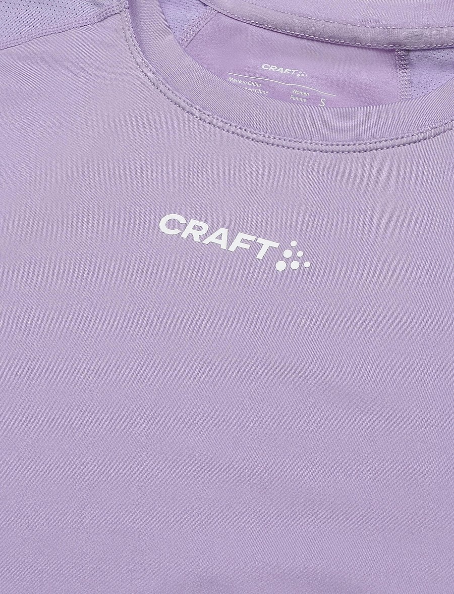Craft - ADV ESSENCE SS TEE 2 W - t-shirts - lilac - 2