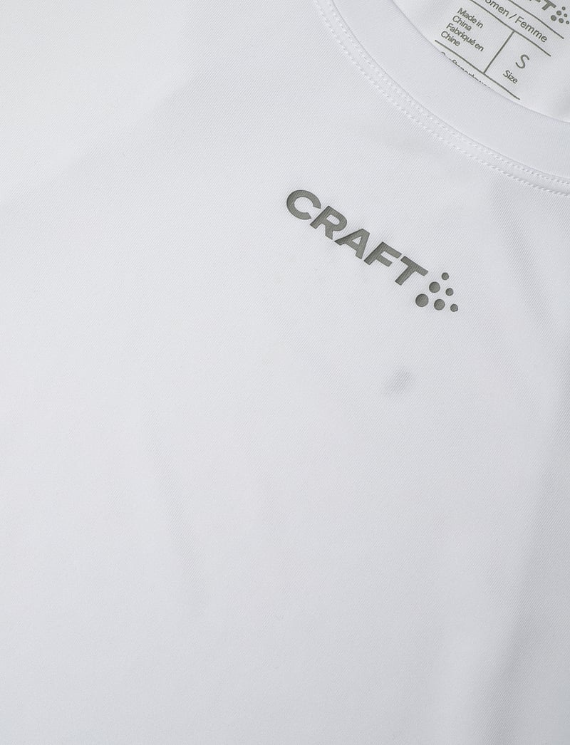 Craft - ADV ESSENCE SS TEE 2 W - t-shirts - white - 2
