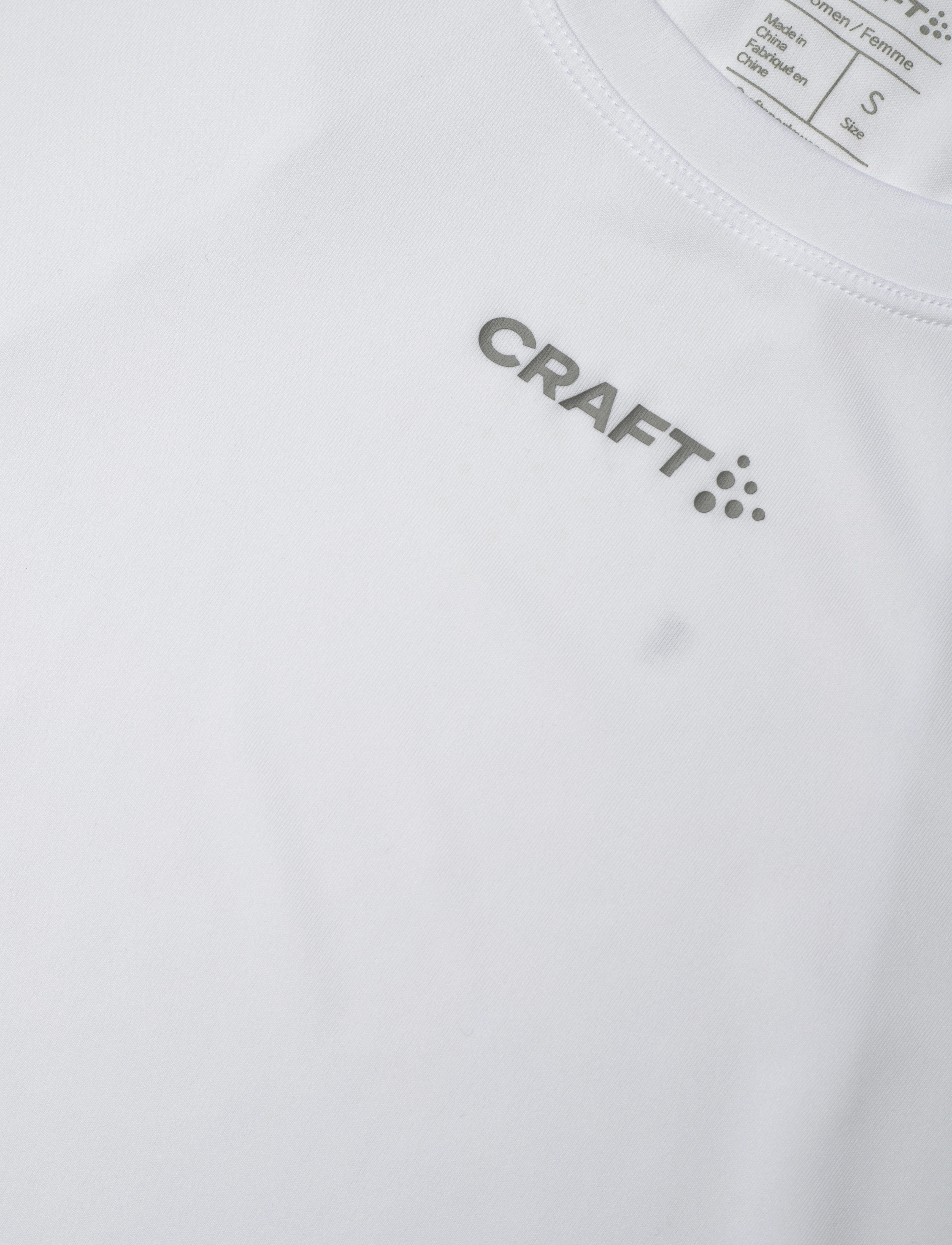 Craft - ADV ESSENCE SS TEE 2 W - t-shirts - white - 2