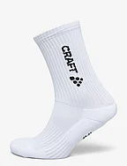 Core Join Training Sock - WHITE/BLACK