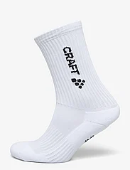 Craft - Core Join Training Sock - de laveste prisene - white/black - 0