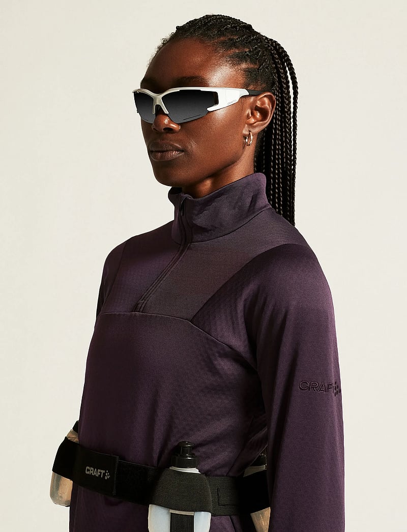 Craft - Gain Thermal Midlayer W - fleece & mellanlager - dk plum - 4