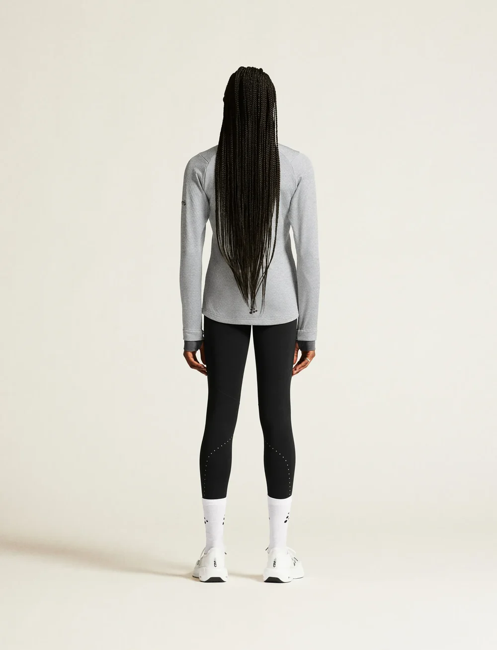 Craft - Gain Thermal Midlayer W - fleece & mellanlager - grey melange - 3