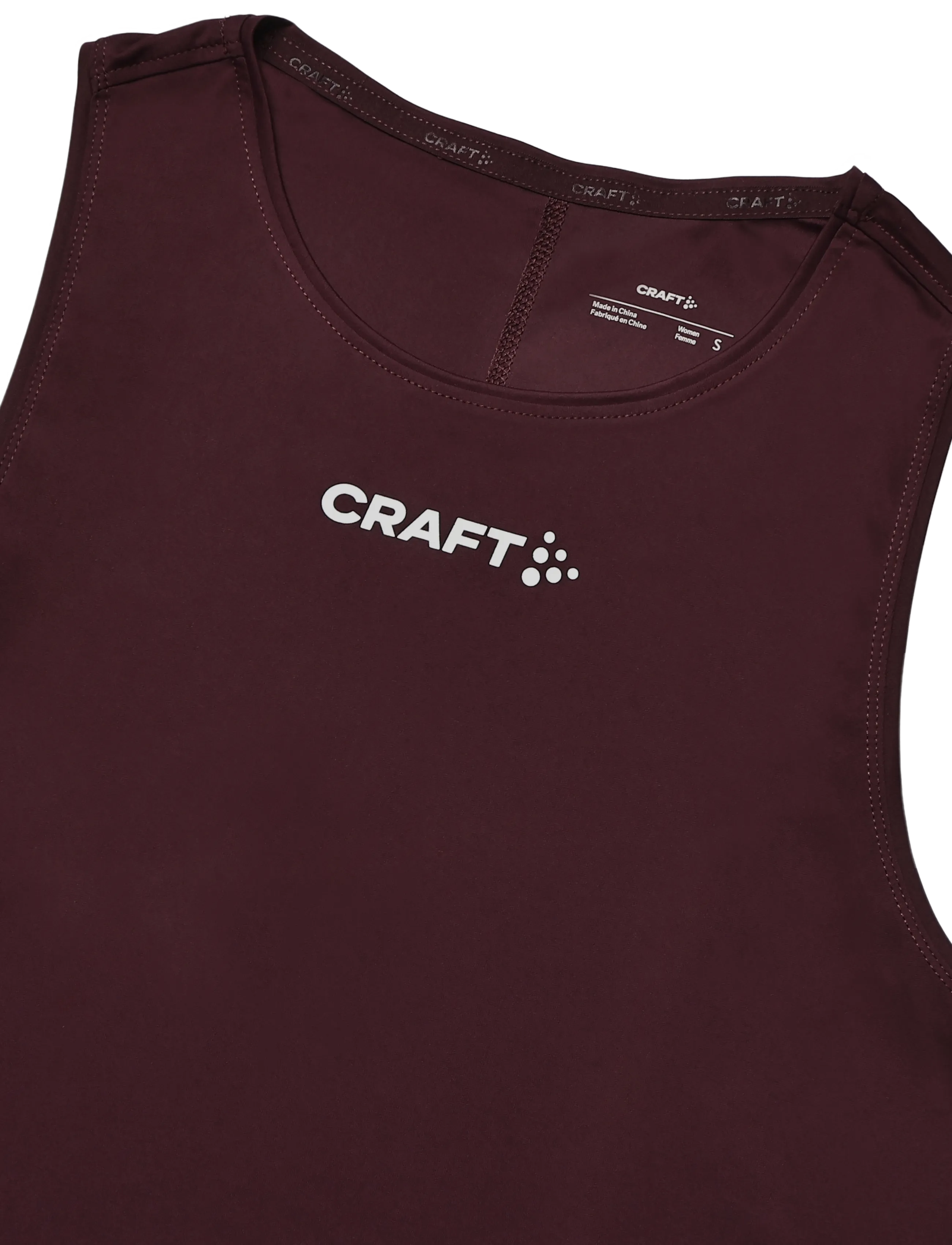 Craft - CORE ESSENCE SINGLET 2 W - Õlapaeltega pluusid - dk fig - 2