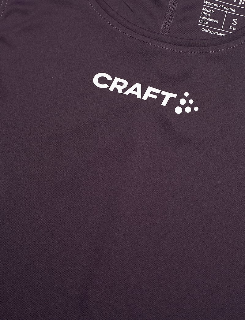 Craft - CORE ESSENCE SINGLET 2 W - podkoszulki bez rękawów - dk plum - 2