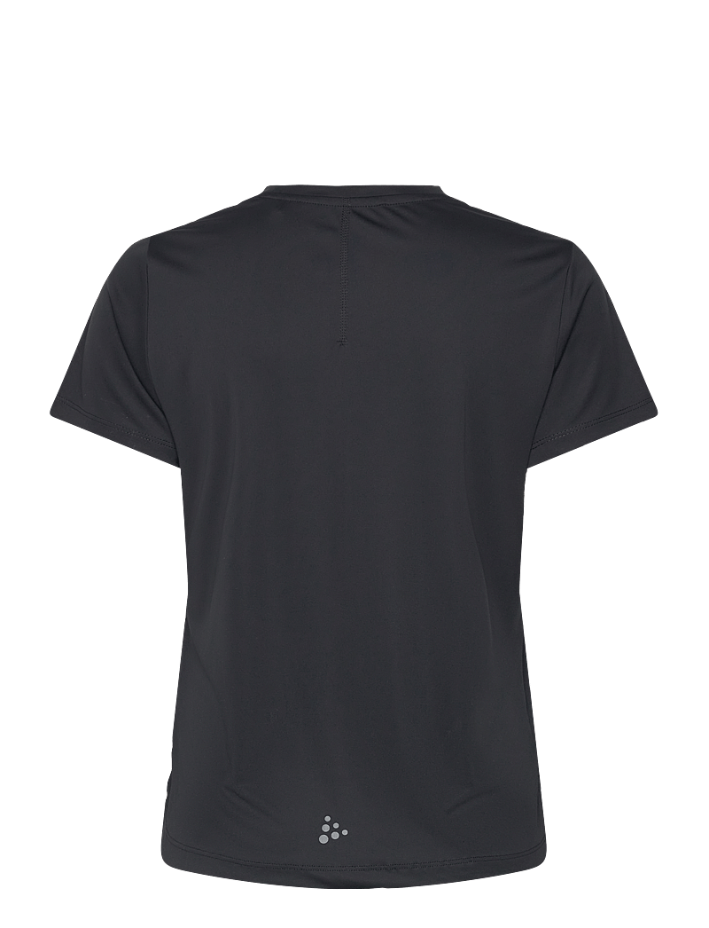 Craft - CORE ESSENCE SS TEE 2 W - t-shirts - black - 2