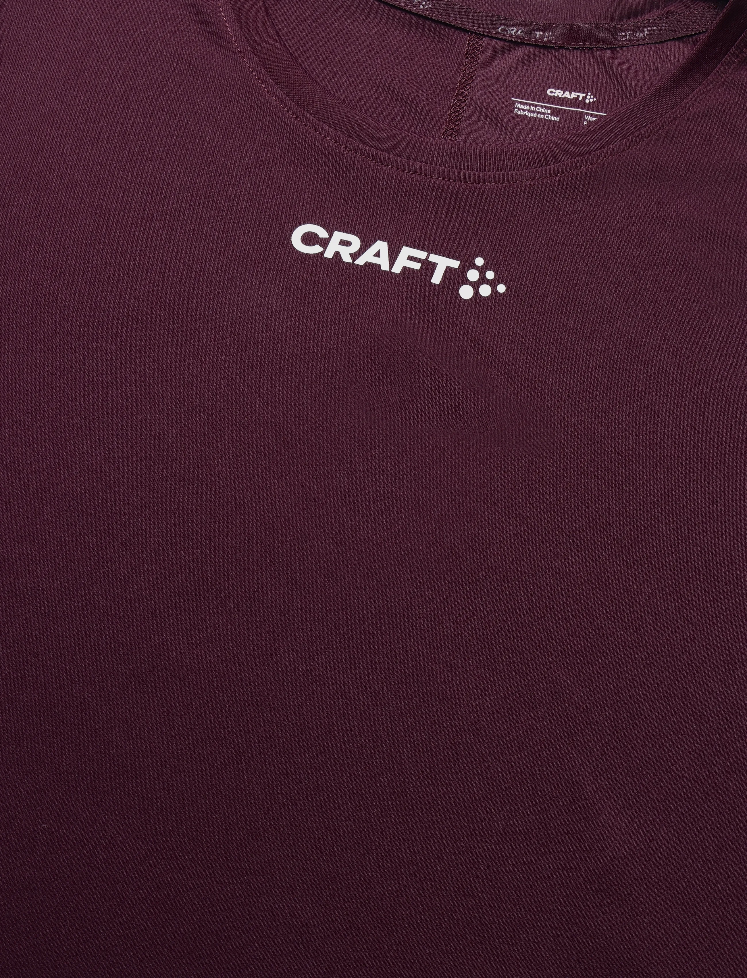Craft - CORE ESSENCE SS TEE 2 W - t-shirts - dk fig - 2