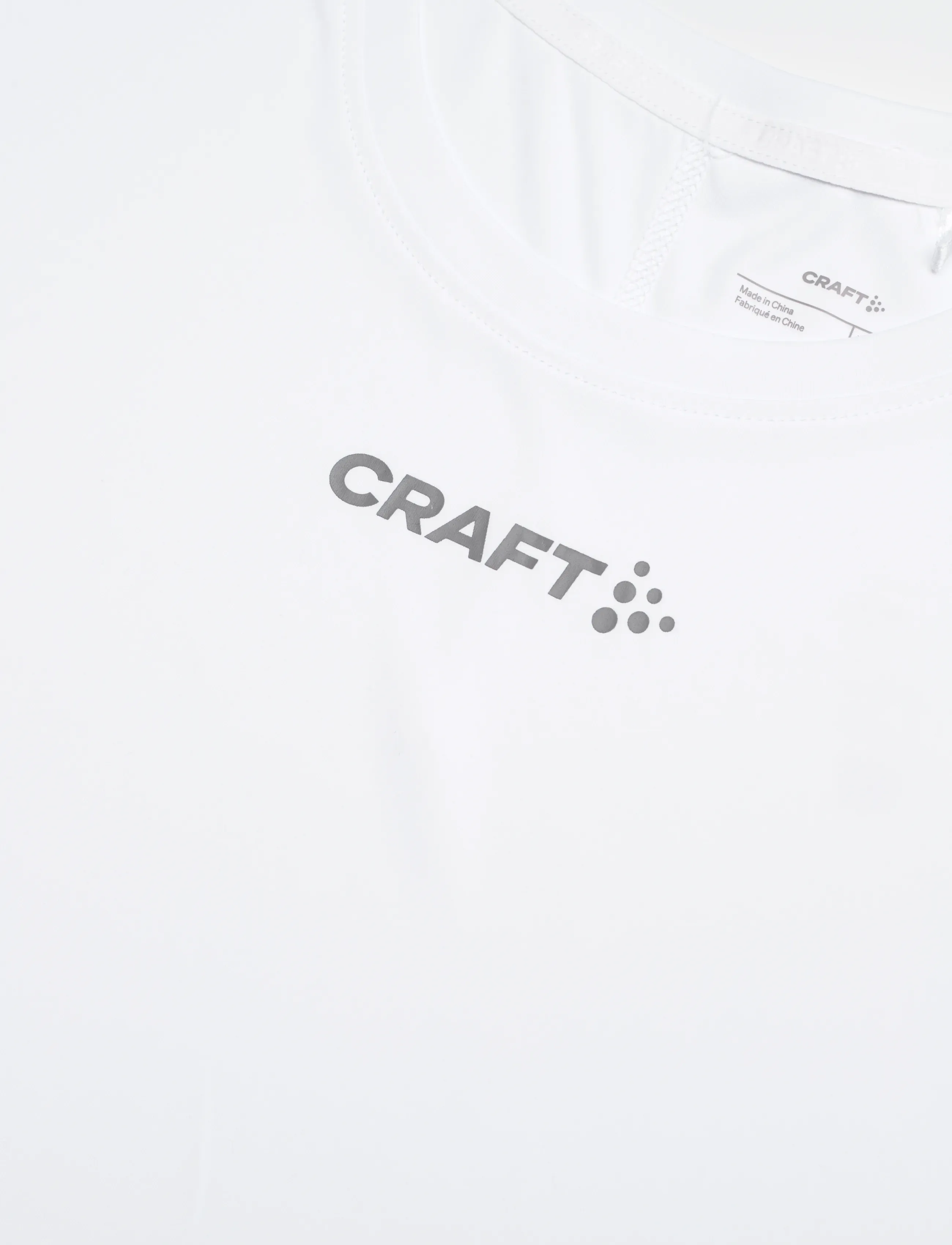 Craft - Core Essence Ss Tee 2 W - t-shirts - white - 4