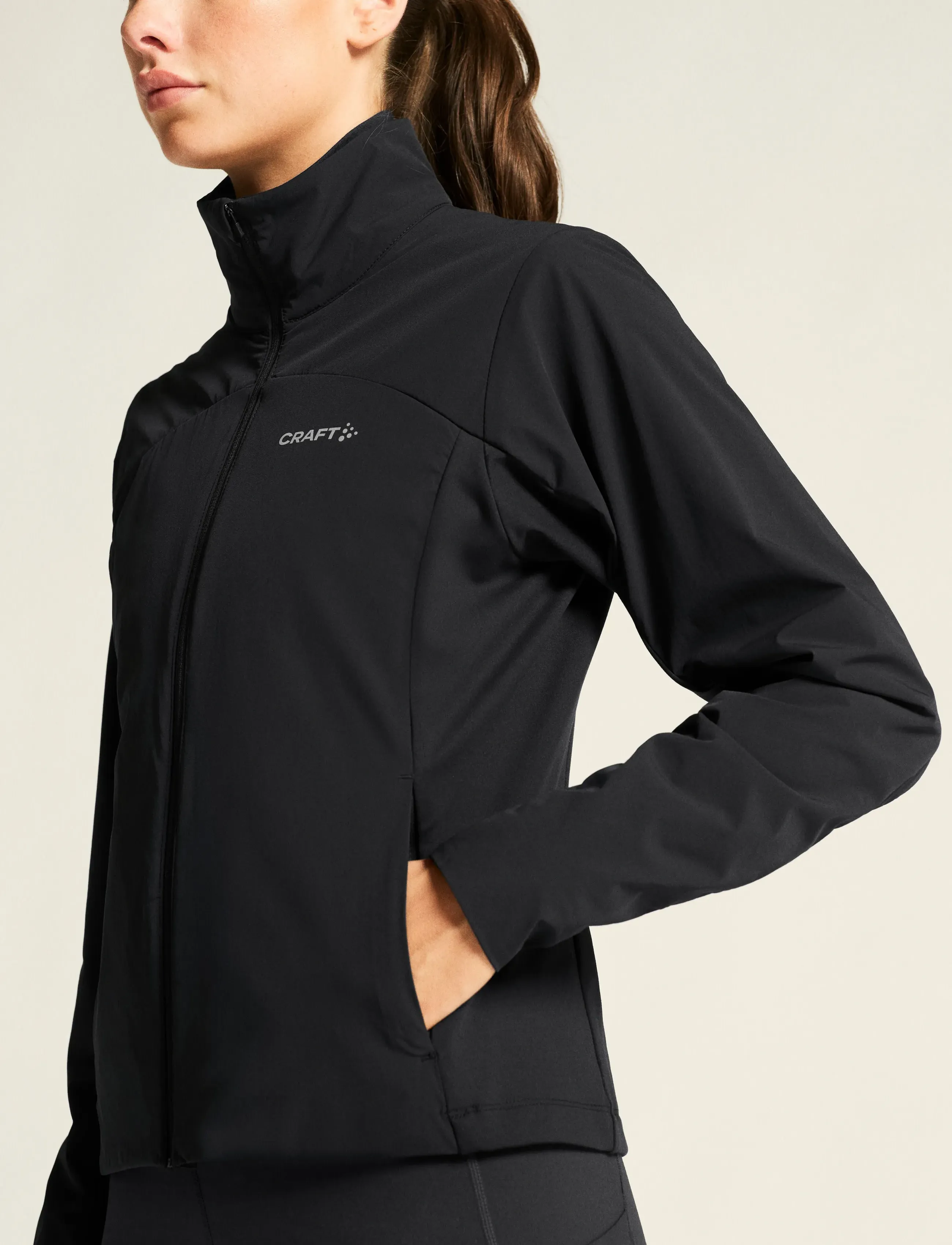 Craft Adv Essence Warm Jkt 2 träningsjackor dam – bild 3