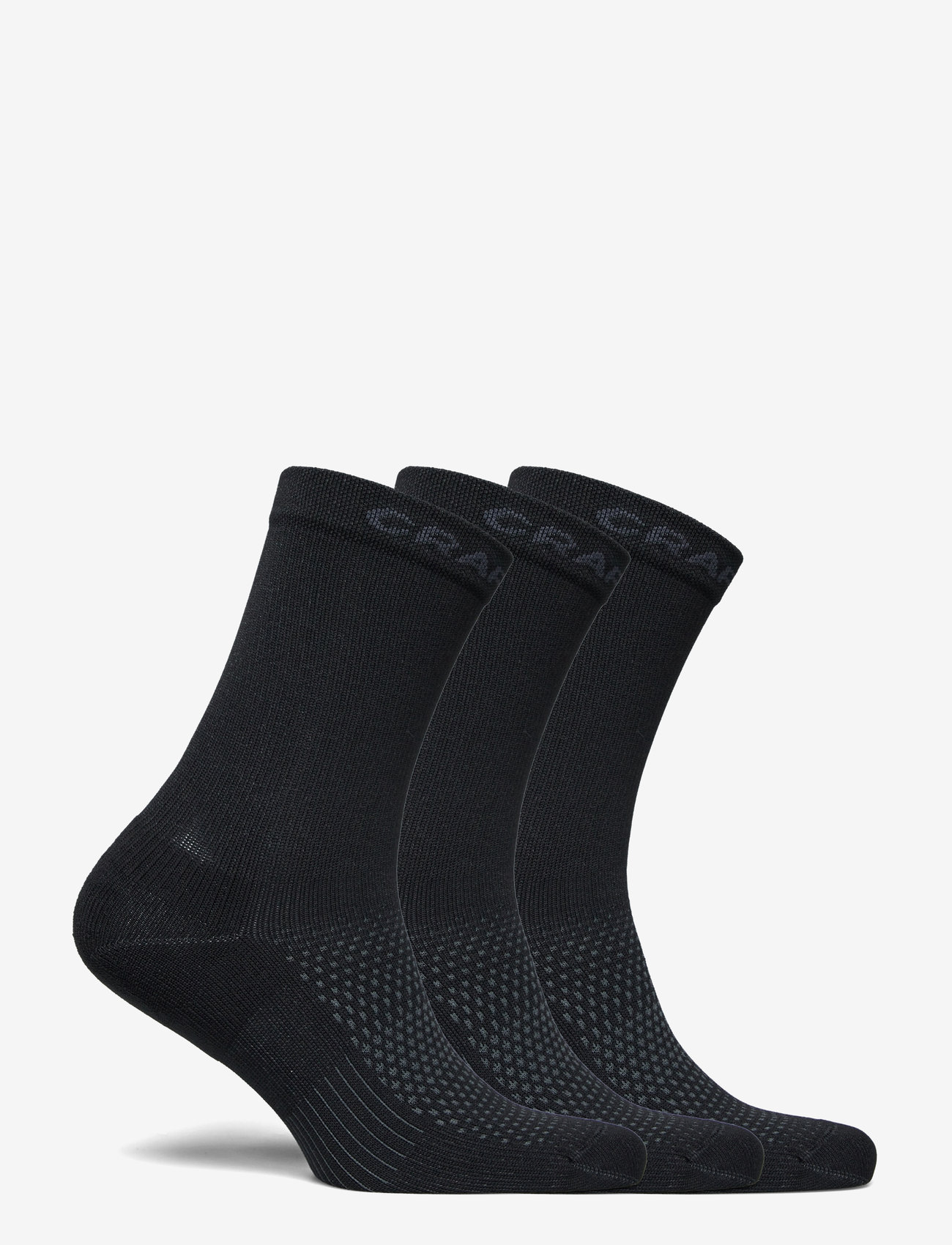 Craft - ACTIVE HIGH SOCK 3-PACK - laveste priser - black - 1