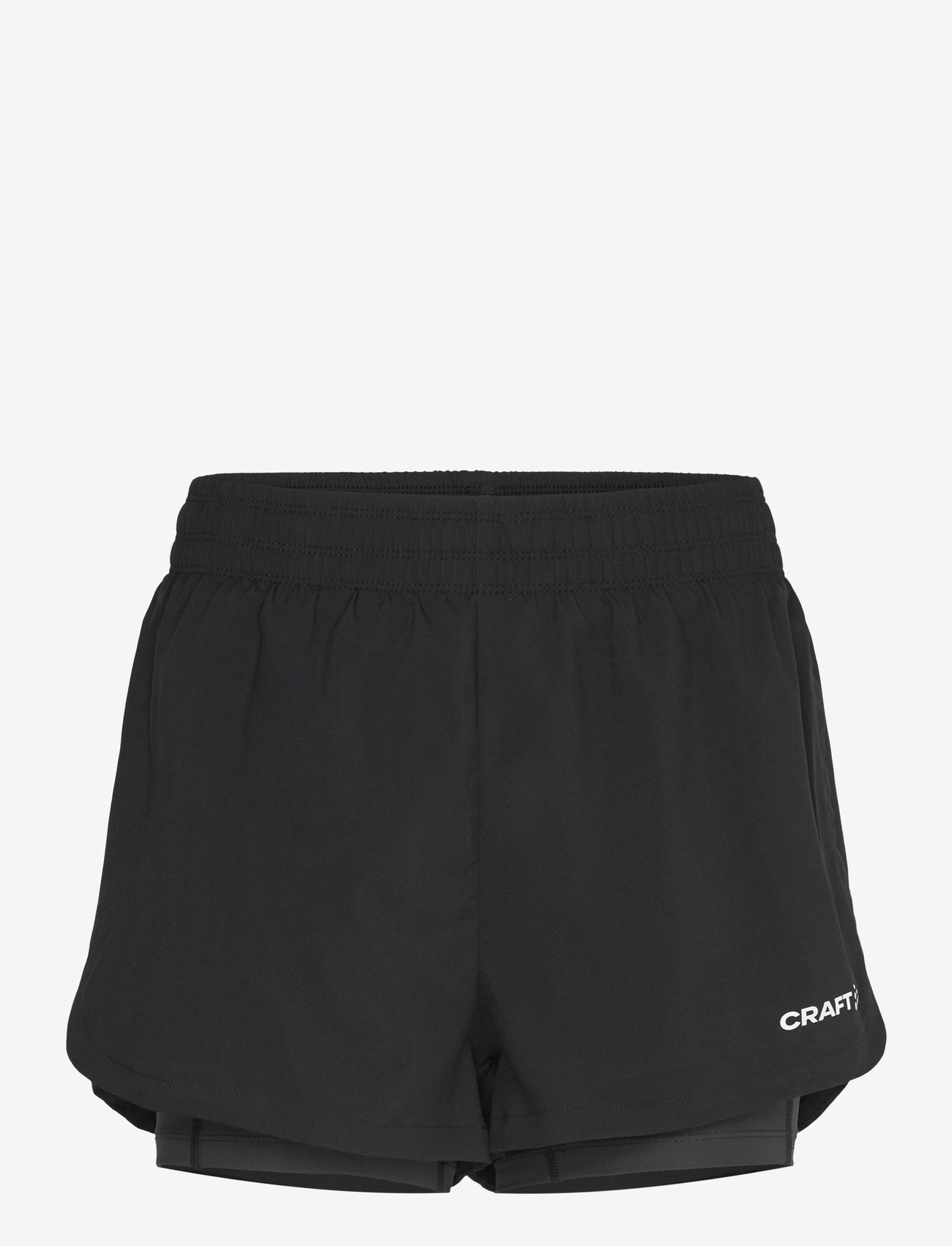 Craft - Adv Essence 2-In-1 Shorts 2 W - løbeshorts - black - 0