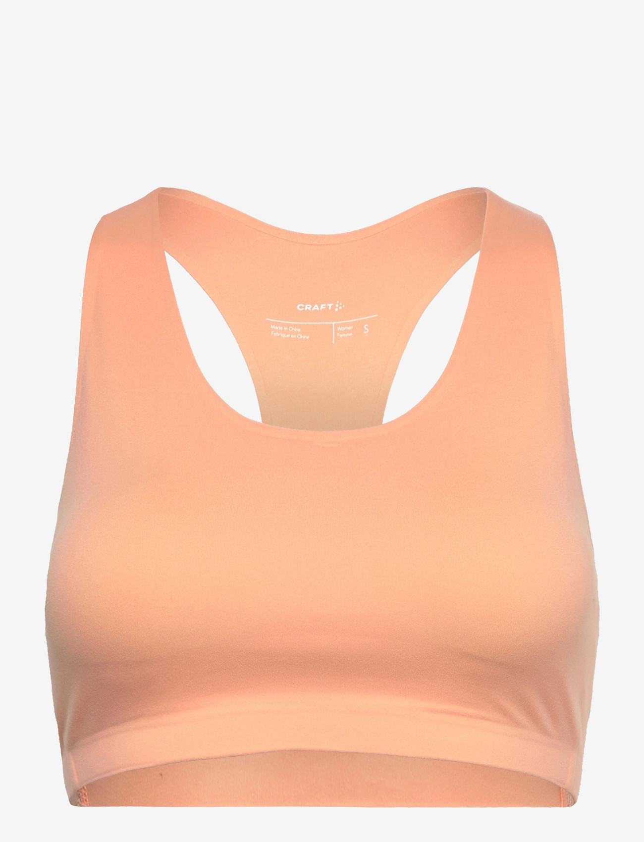 Craft - Collective Padded Sports Bra W - madal toestus - apricot - 0