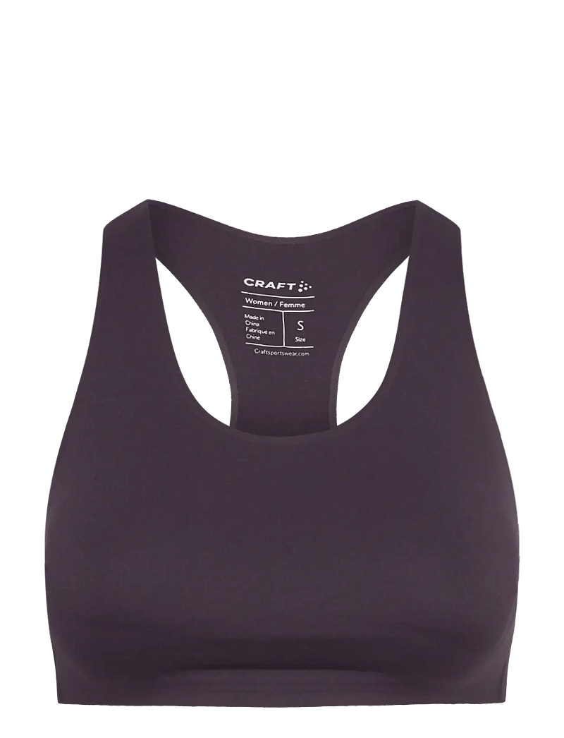 Craft - Collective Padded Sports Bra W - lav støtte - dk plum - 1